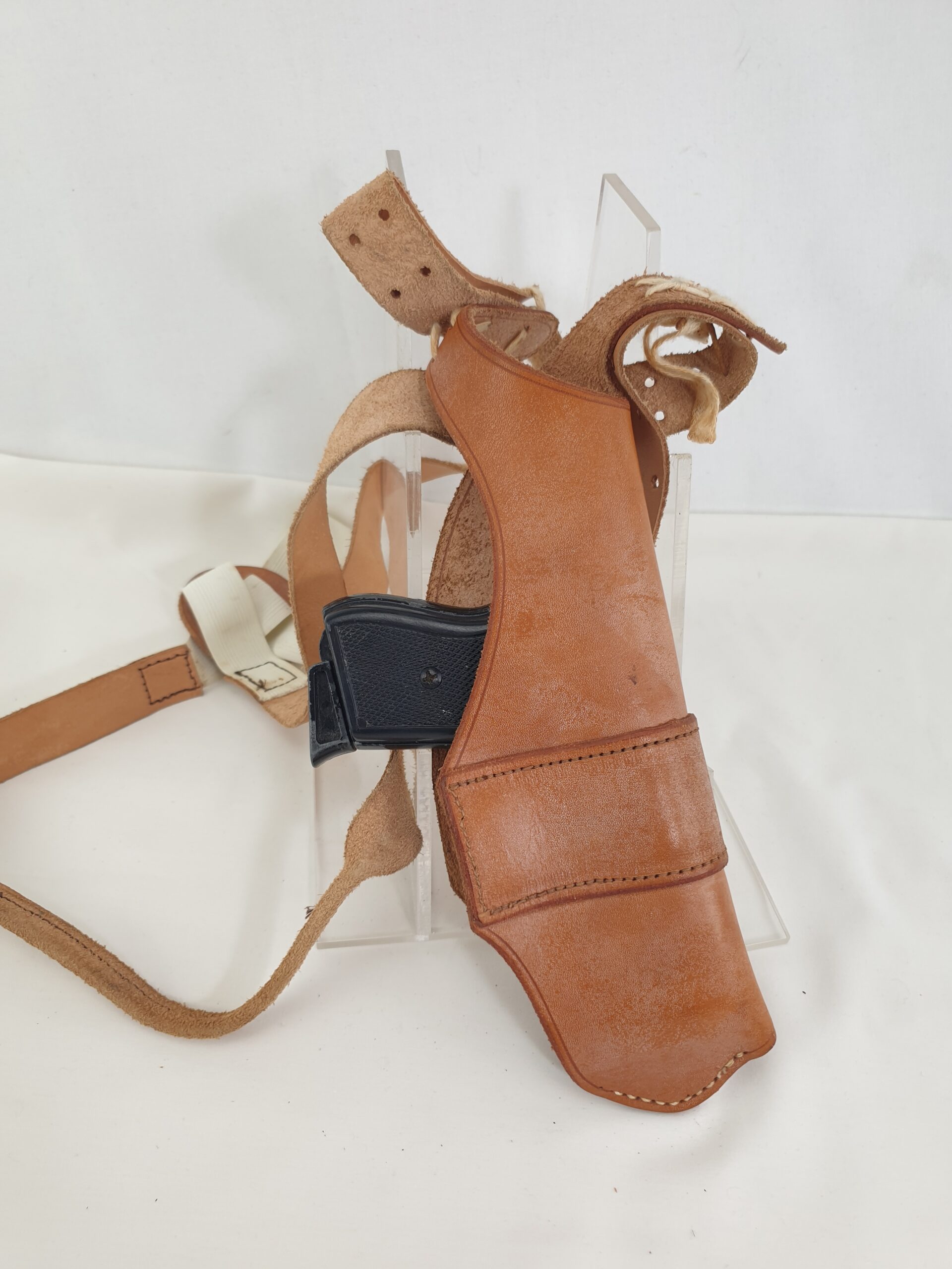 Italian Bruni ME8 Police Cal 8mm Blankfire Webley Import Model of a Walther PPK and Holster - Image 11