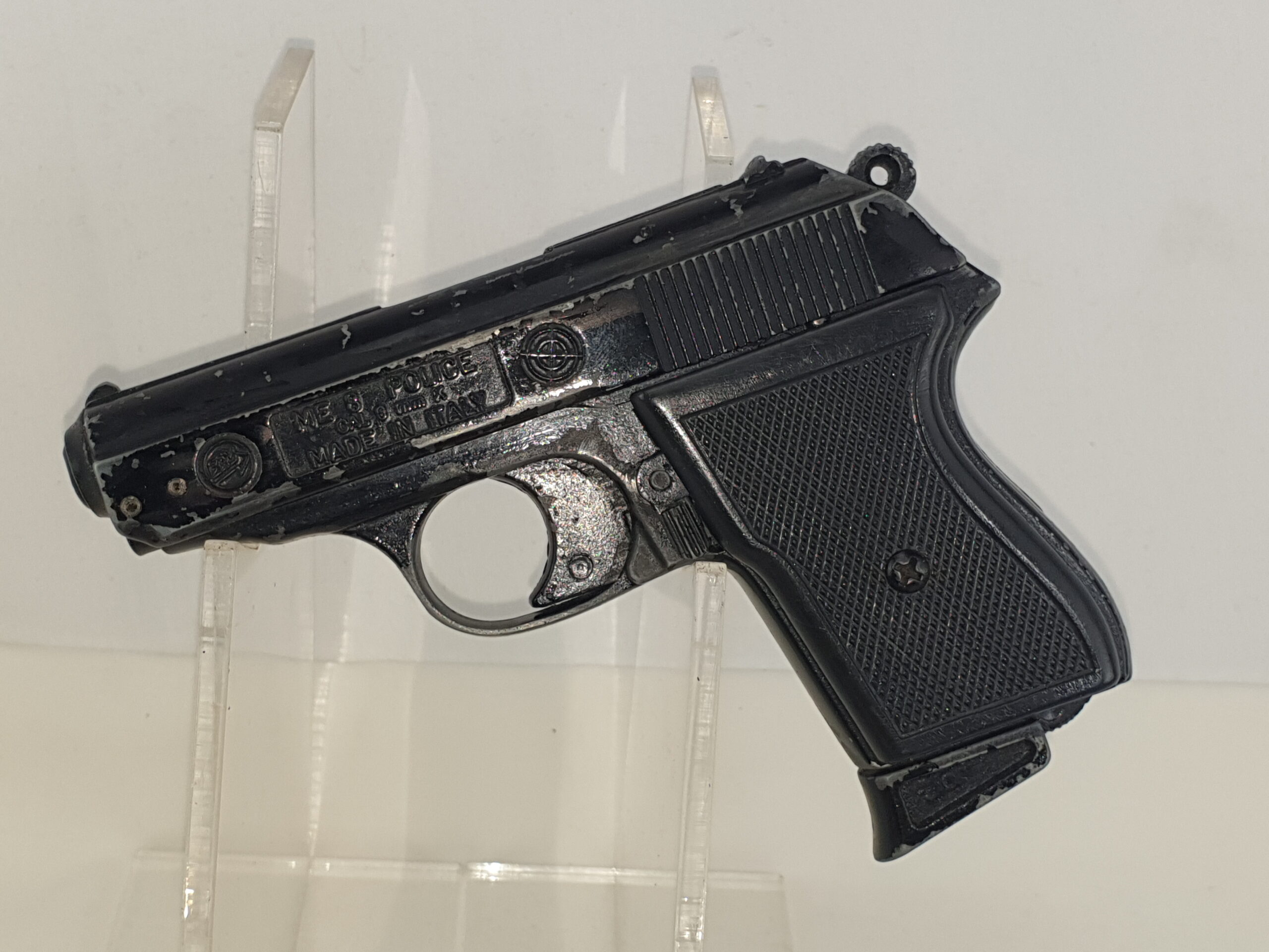 Italian Bruni ME8 Police Cal 8mm Blankfire Webley Import Model of a Walther PPK and Holster - Image 2