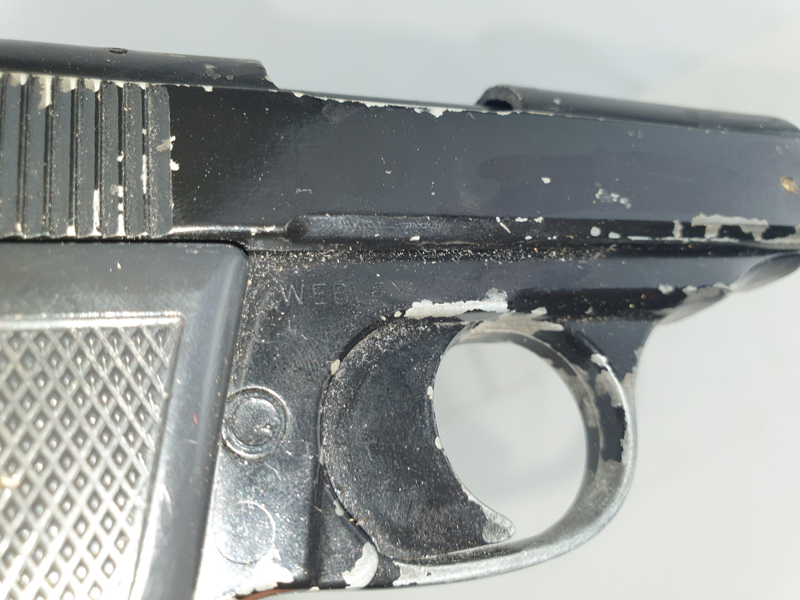Italian Bruni ME8 Police Cal 8mm Blankfire Webley Import Model of a Walther PPK and Holster - Image 7