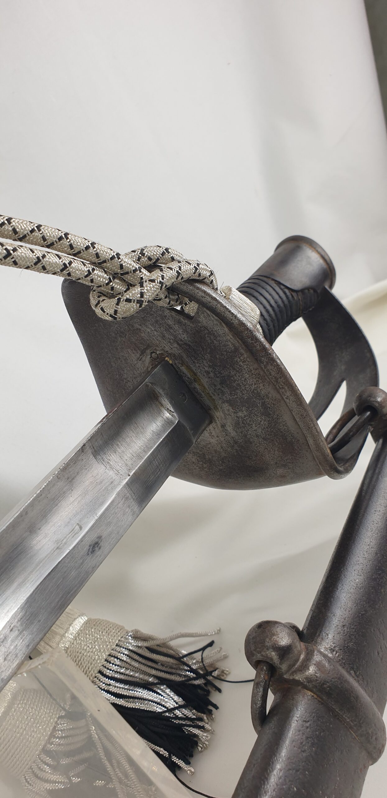 Italian Heavy Cavalry Sword Model 1860 with Tassel - Image 14