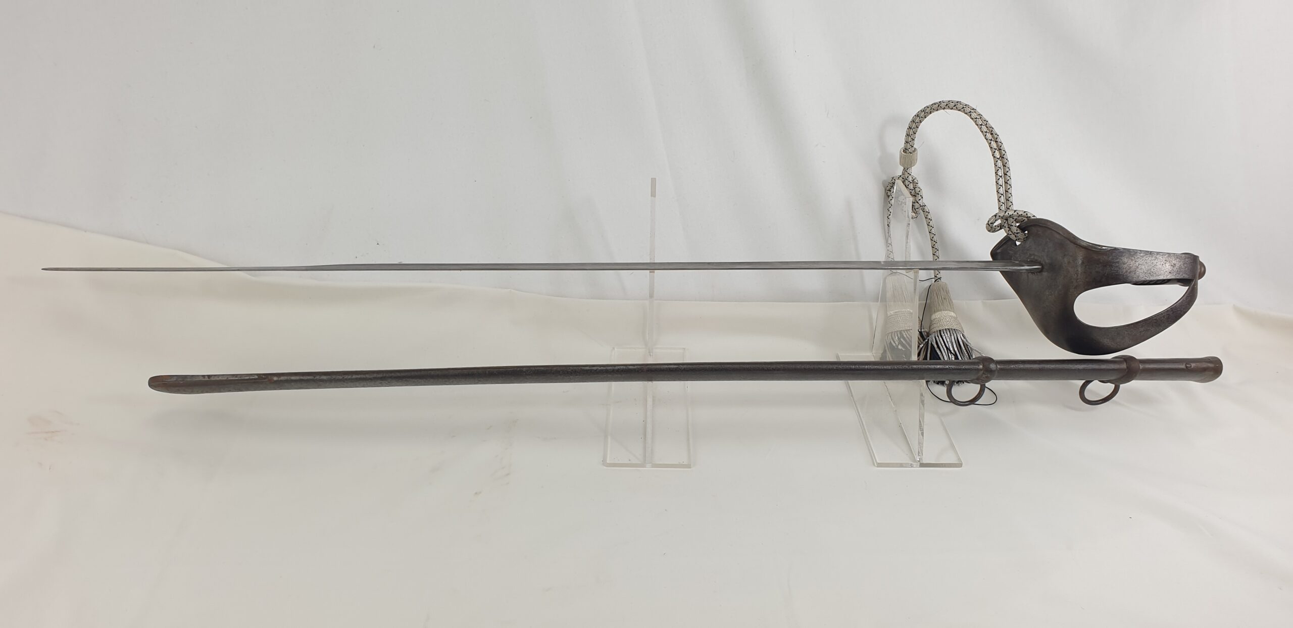 Italian Heavy Cavalry Sword Model 1860 with Tassel - Image 7