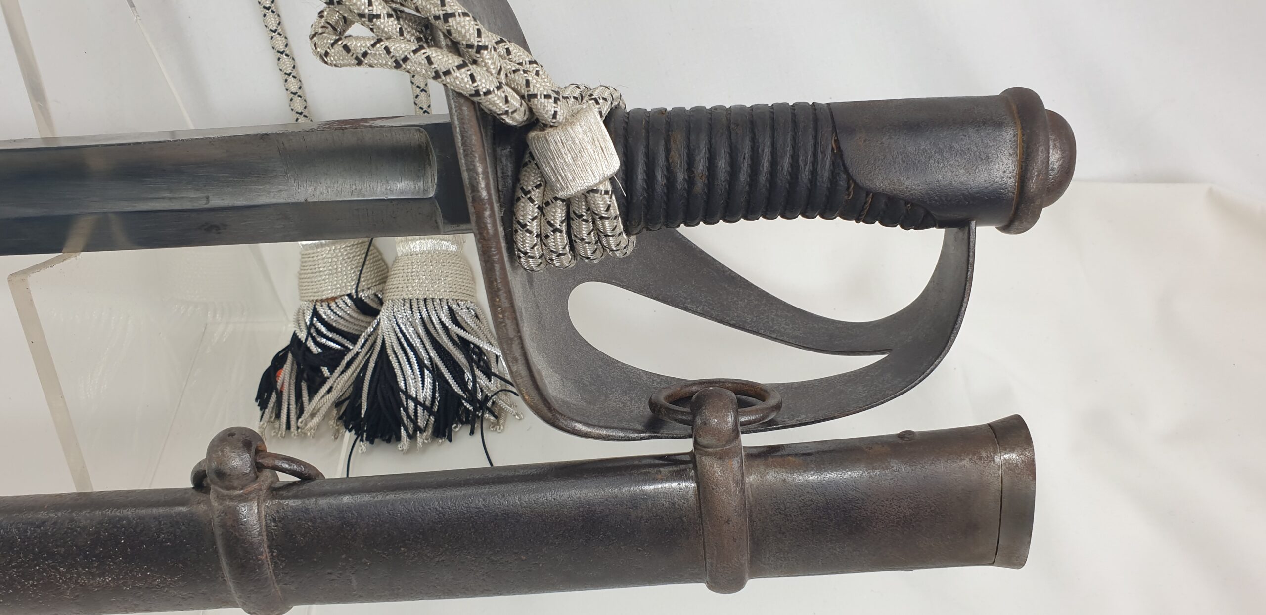 Italian Heavy Cavalry Sword Model 1860 with Tassel - Image 9