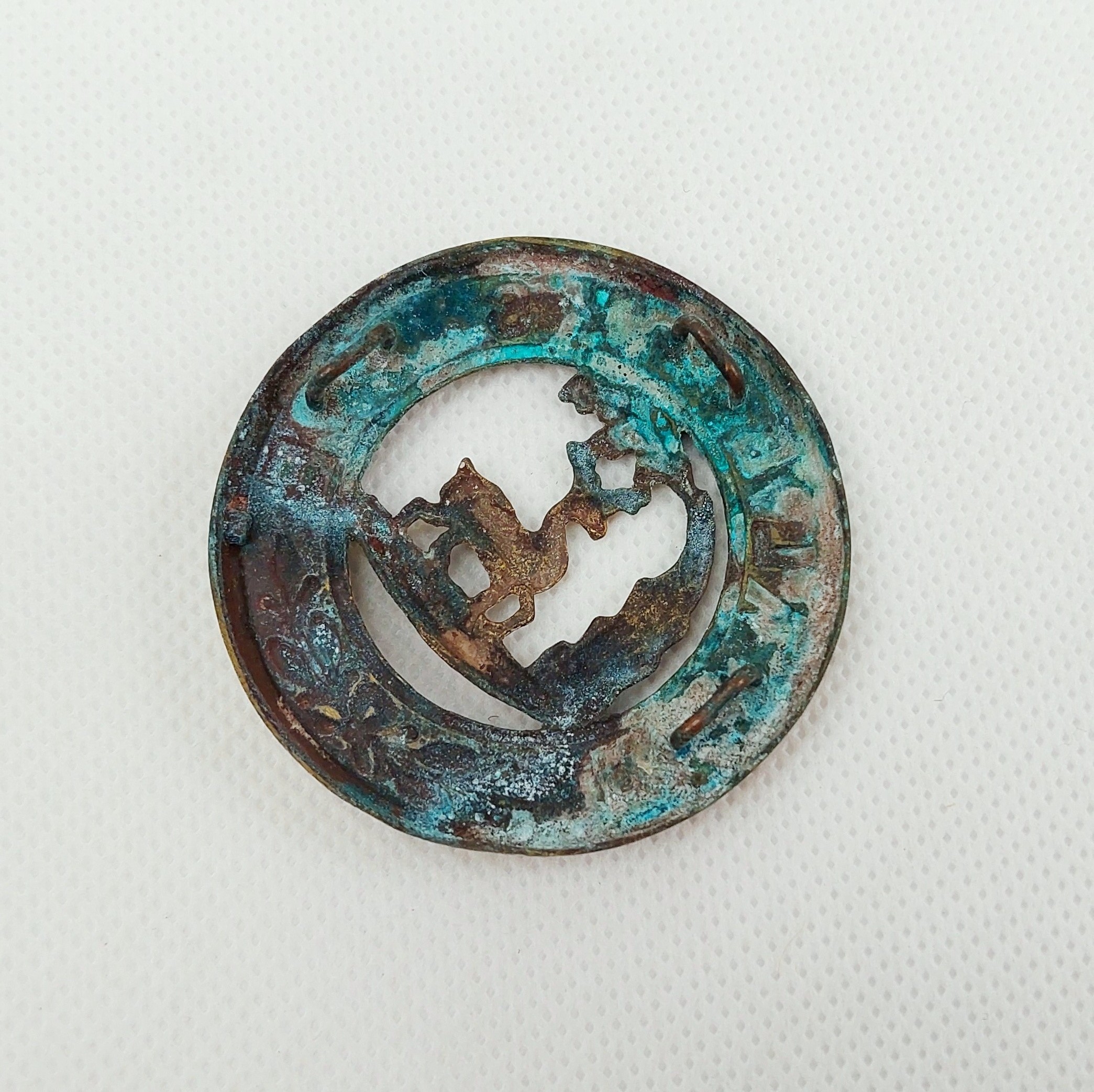 Royal Berkshire Regiment Helmet Plate Centre - Image 2