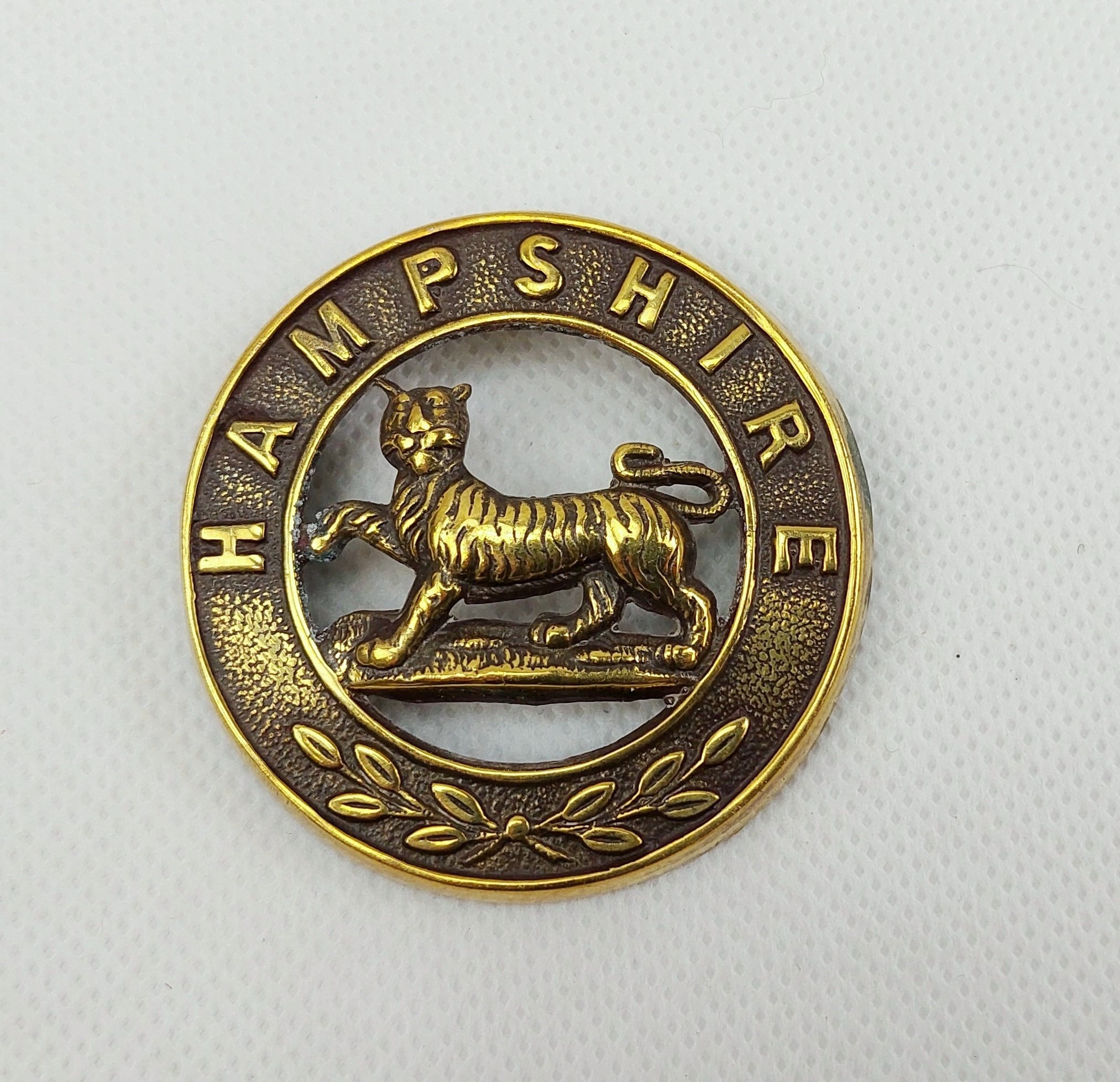 Hampshire Regiment Helmet Plate Centre
