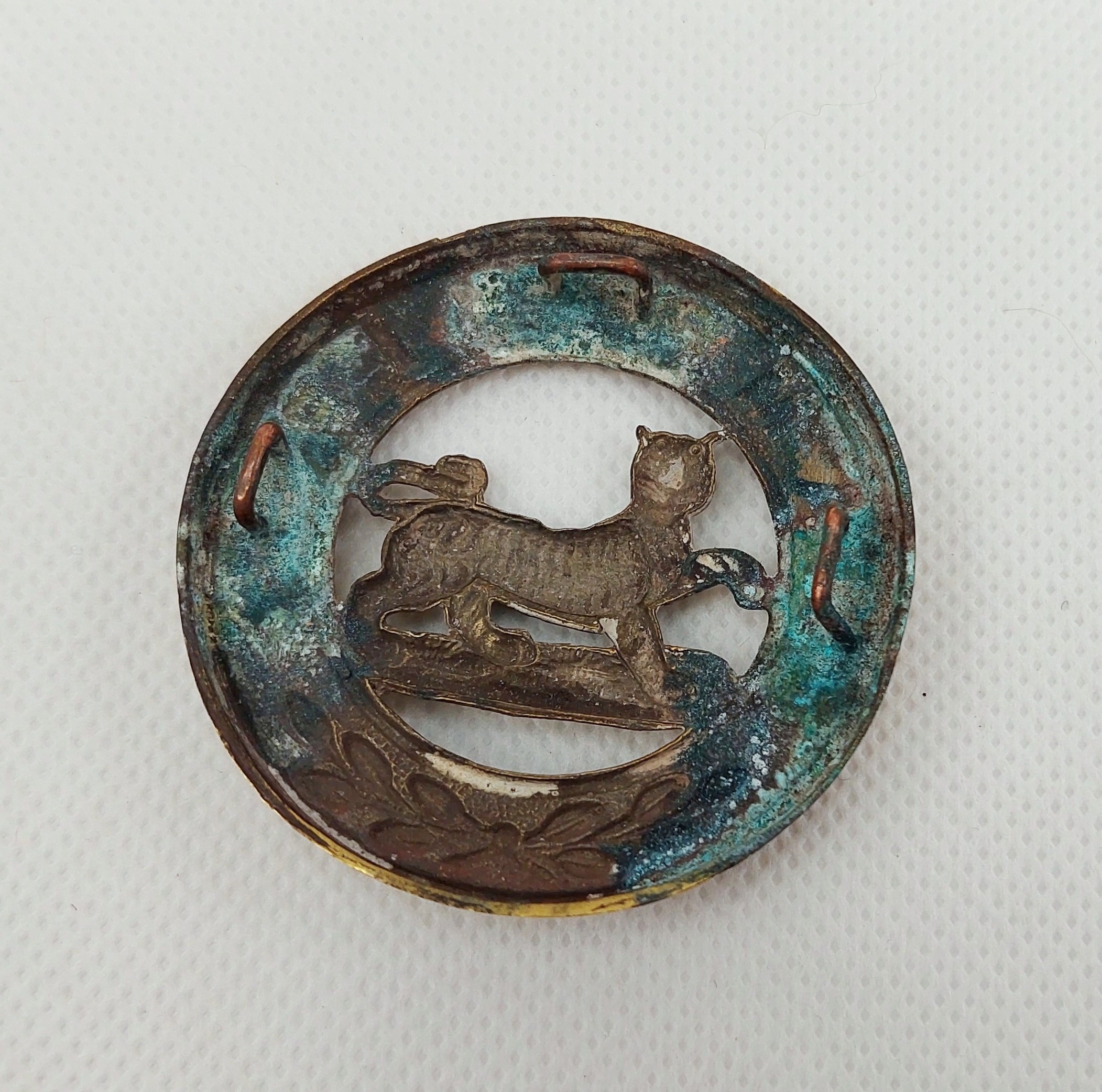 Hampshire Regiment Helmet Plate Centre - Image 2