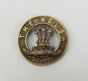 The Welsh Regiment Helmet Plate Centre