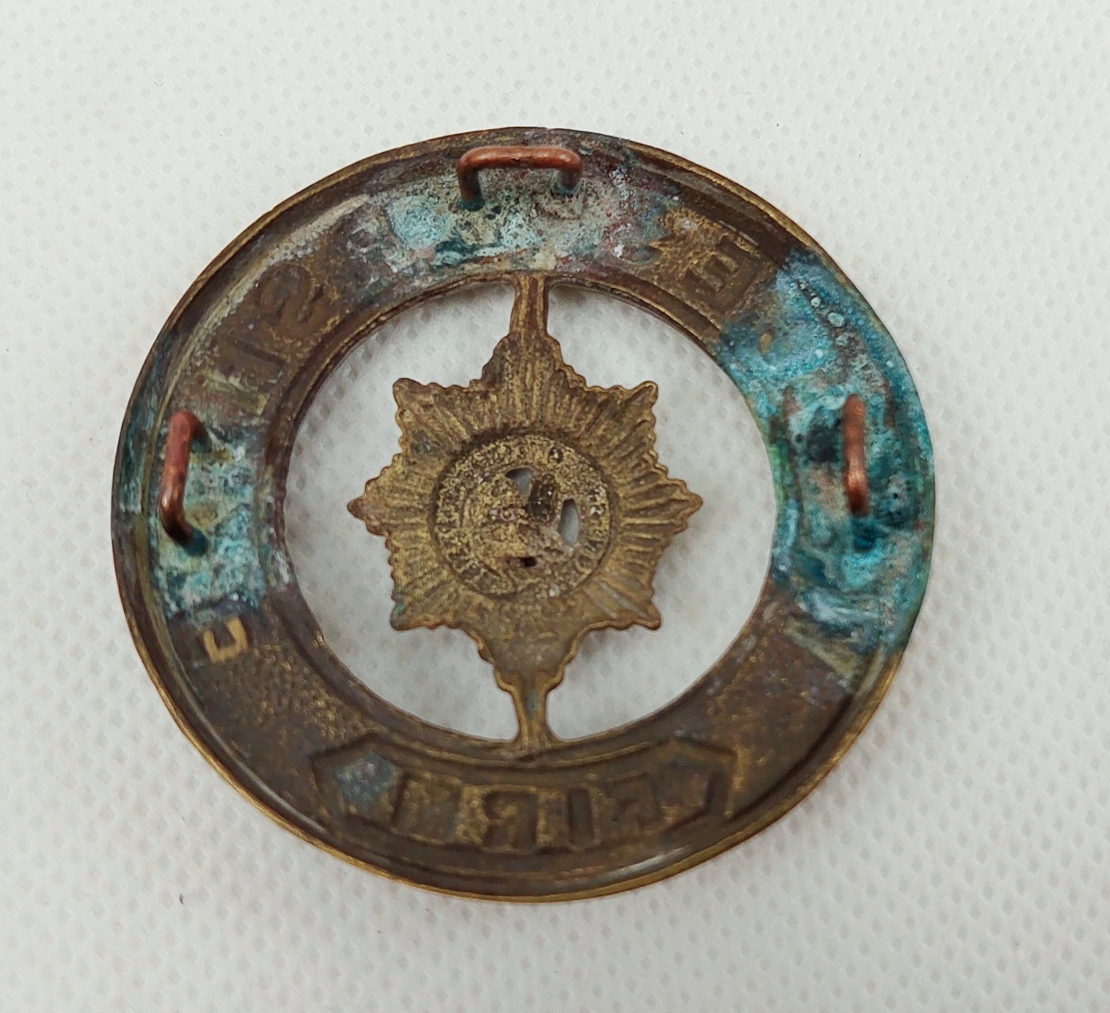 Worcestershire Regiment Helmet Plate Centre - Image 2
