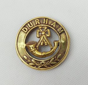Durham Light Infantry Helmet Plate Centre