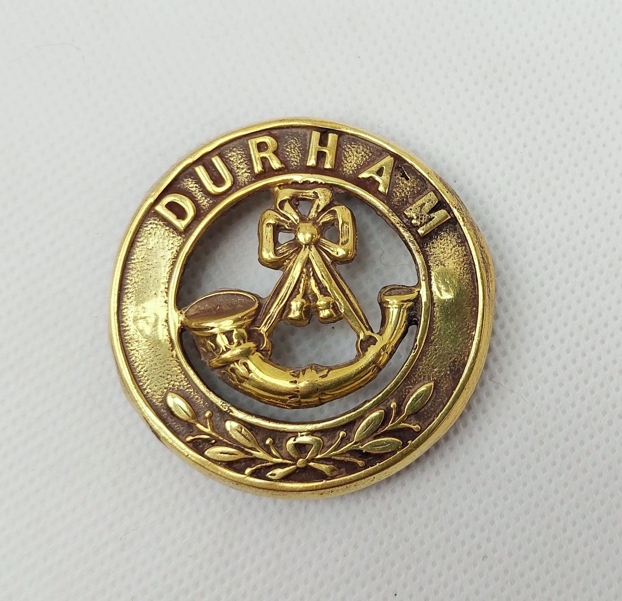 Durham Light Infantry Helmet Plate Centre