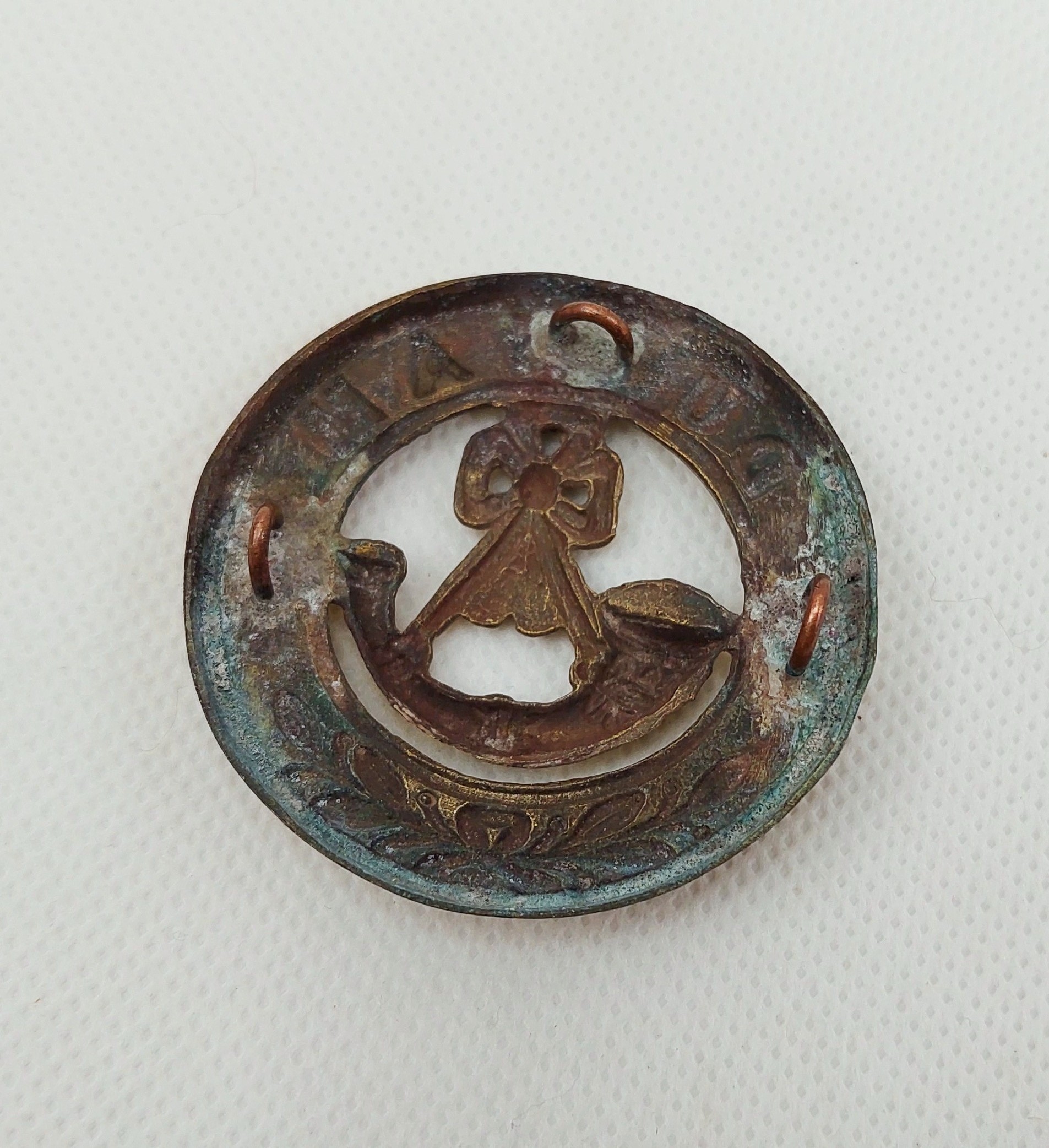 Durham Light Infantry Helmet Plate Centre - Image 2