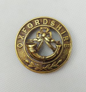 Oxfordshire Regiment Helmet Plate Centre