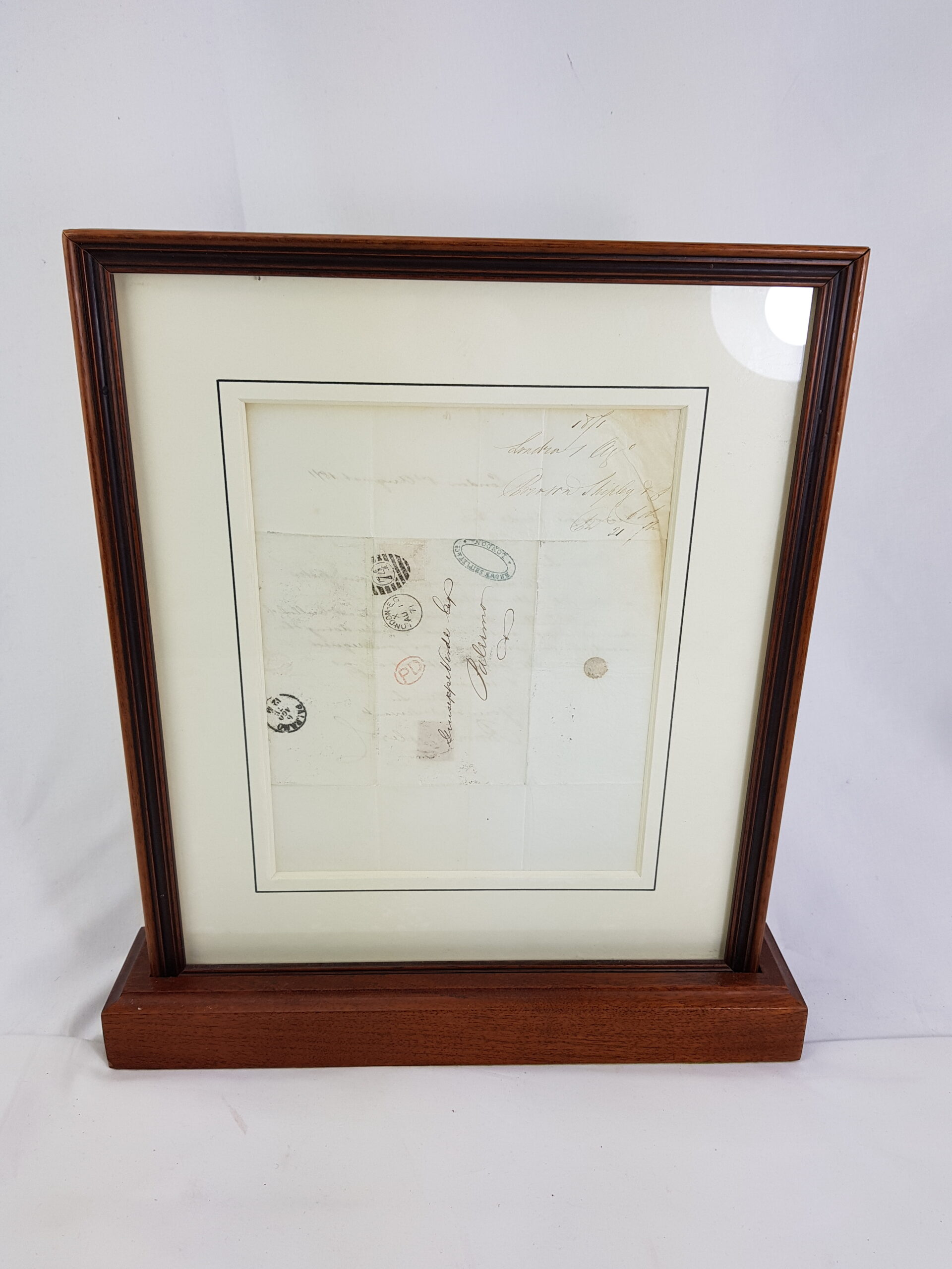 Letter to Composer Giuseppe Verdi Esq Palermo dated 1871 - Image 7