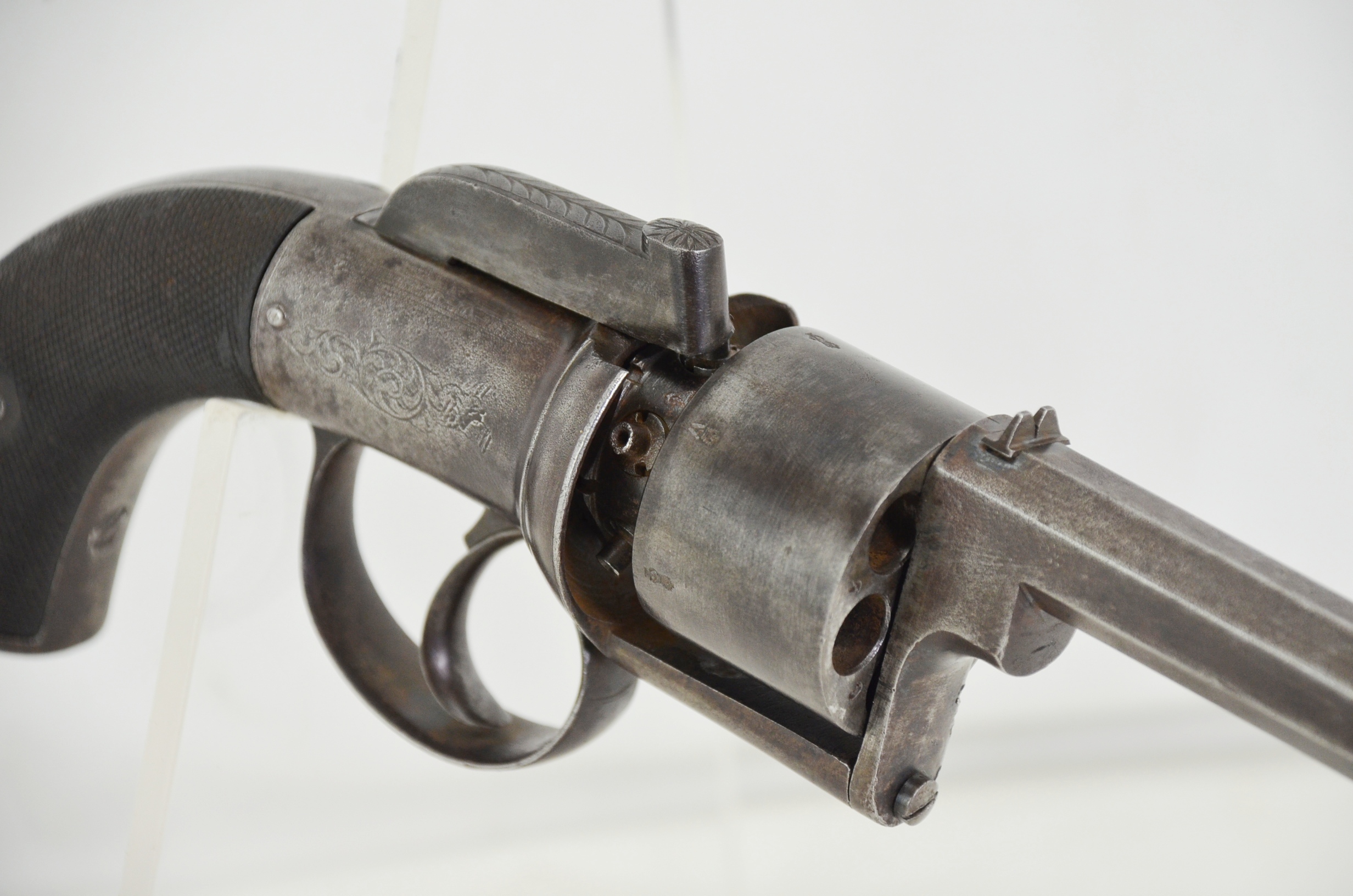 Nock Transitional 6-shot Percussion British Revolver - Image 3