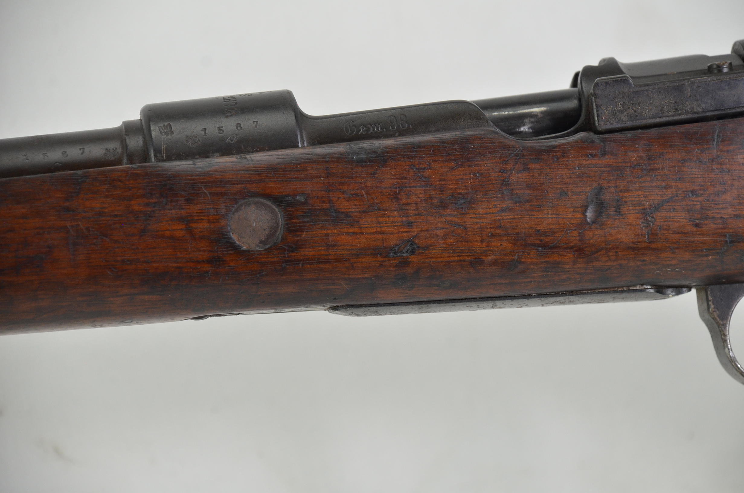 WW1 German Mauser Gewehr 98 Rifle- Deactivated - Image 2