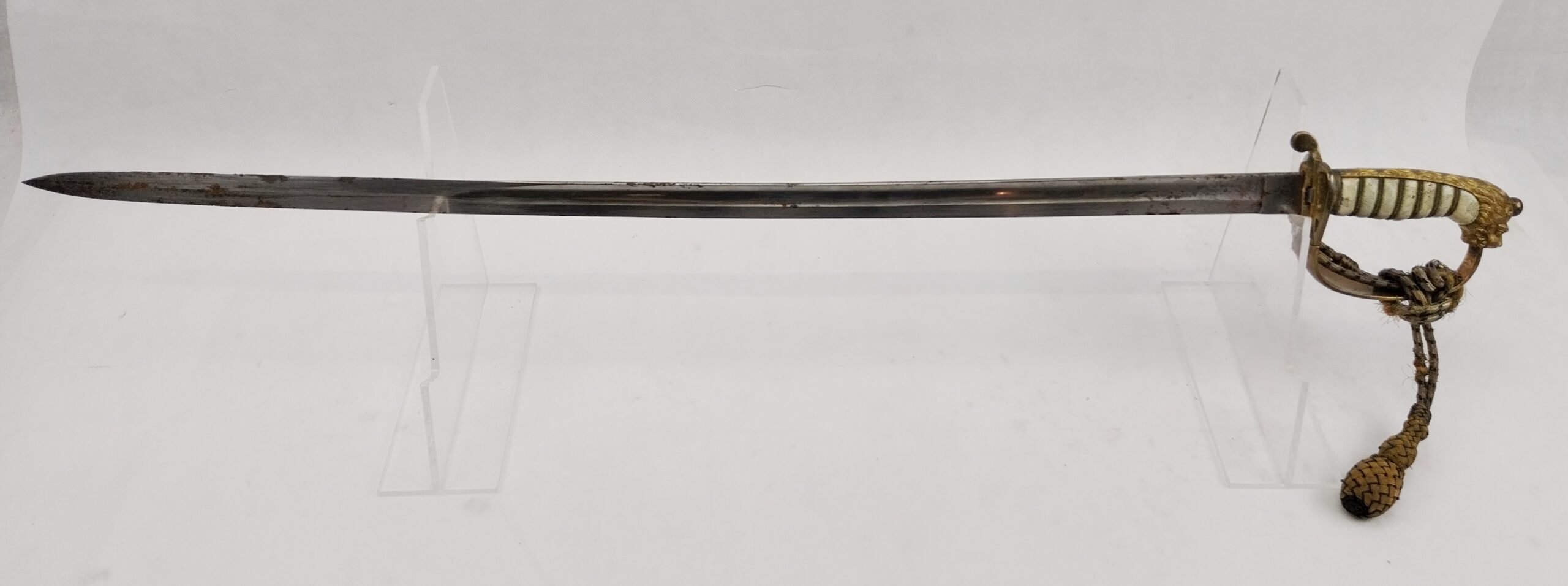 Victorian 1827 Pattern Royal Navy Officers Sword and Scabbard - Image 3