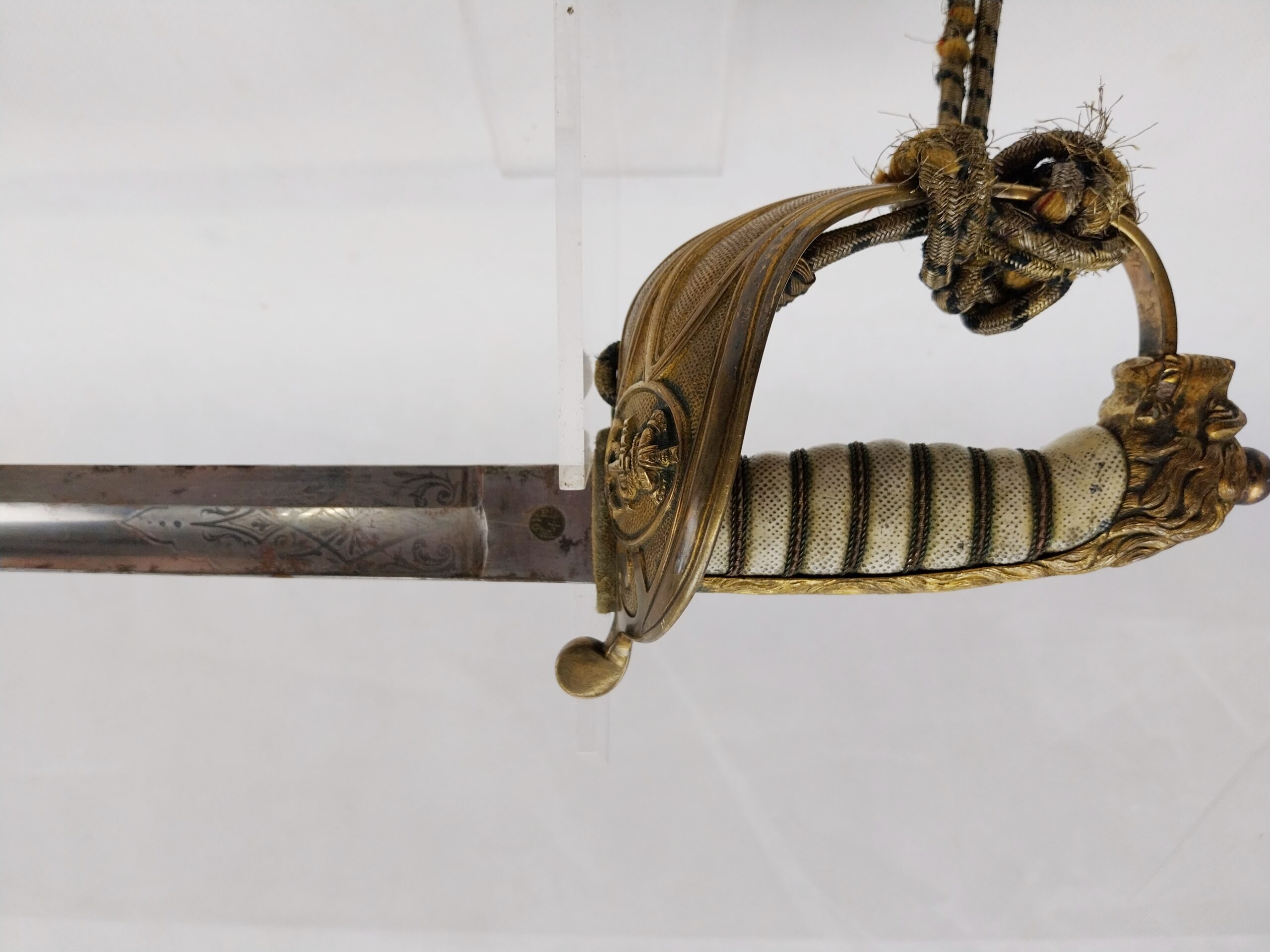 Victorian 1827 Pattern Royal Navy Officers Sword and Scabbard - Image 6