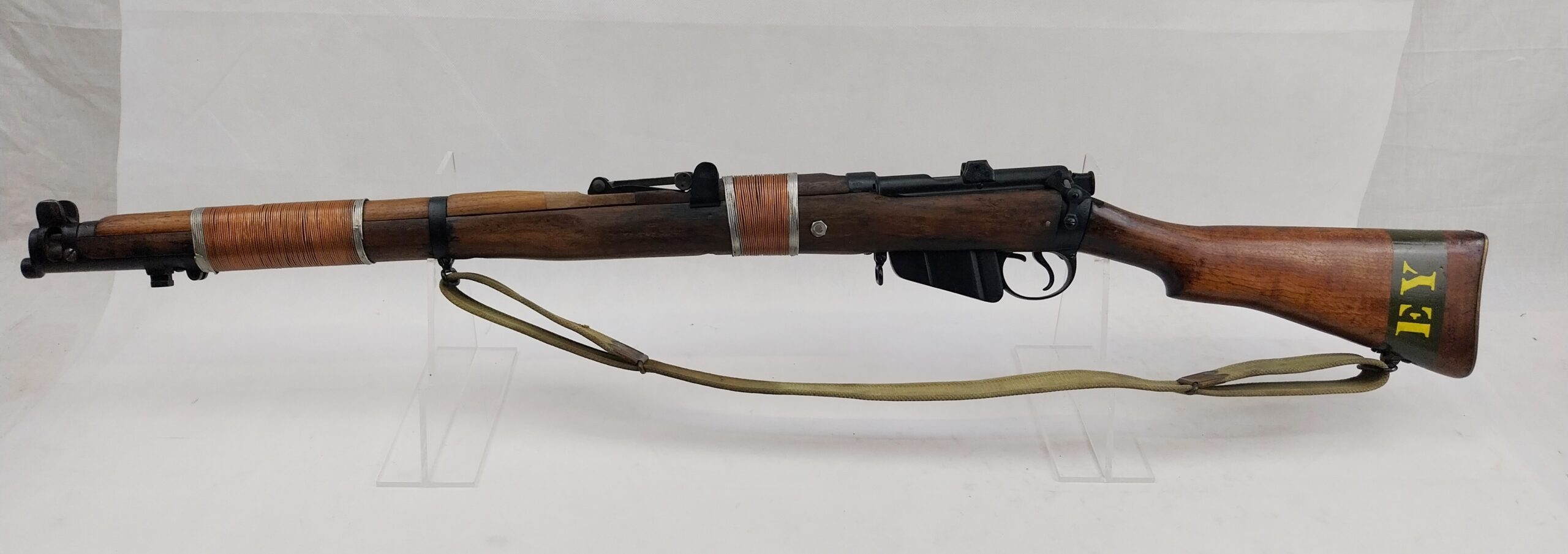 WW1 Lee Enfield No. 1 MK 3 Grenade Launching Rifle dated 1916 - Image 2
