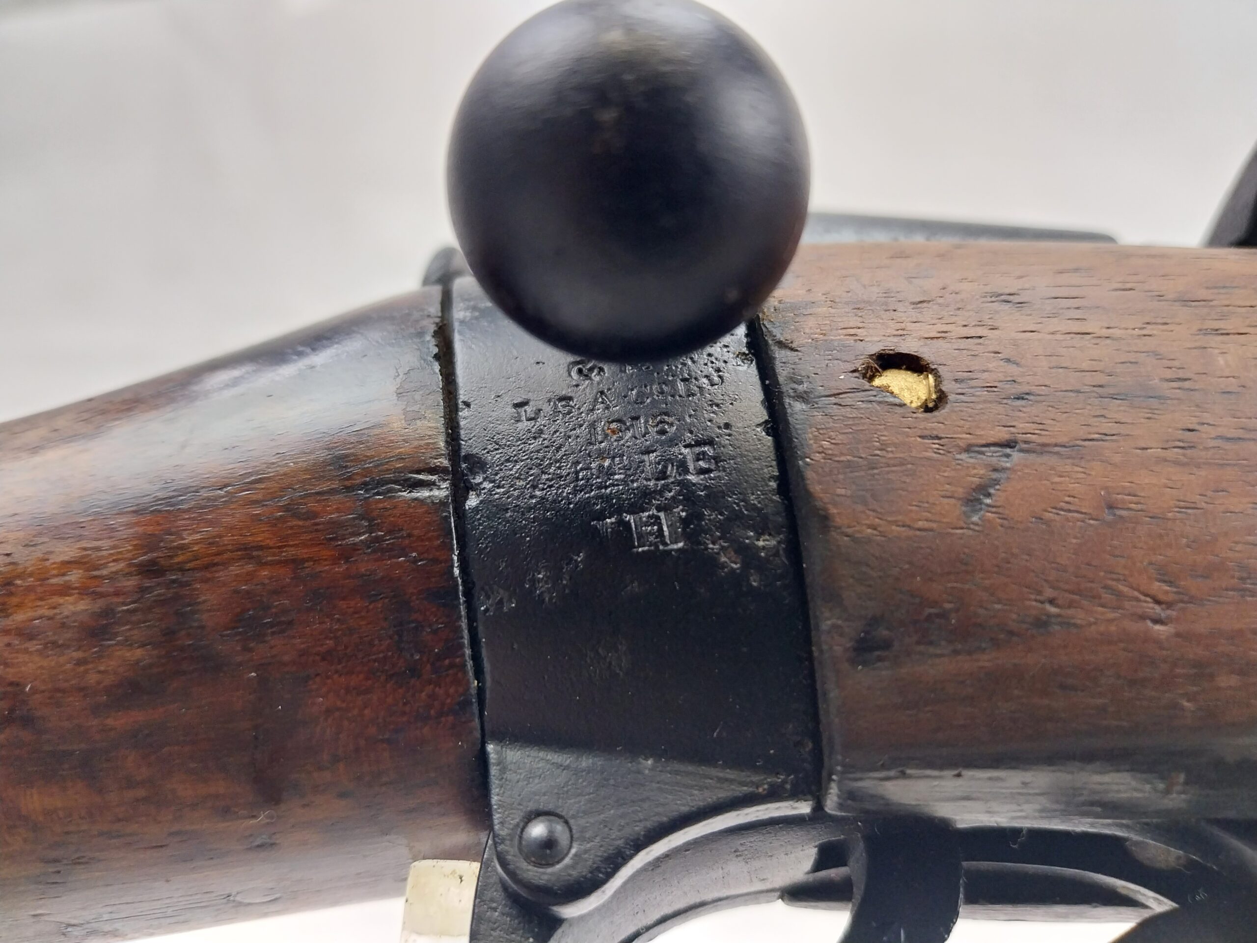 WW1 Lee Enfield No. 1 MK 3 Grenade Launching Rifle dated 1916 - Image 4