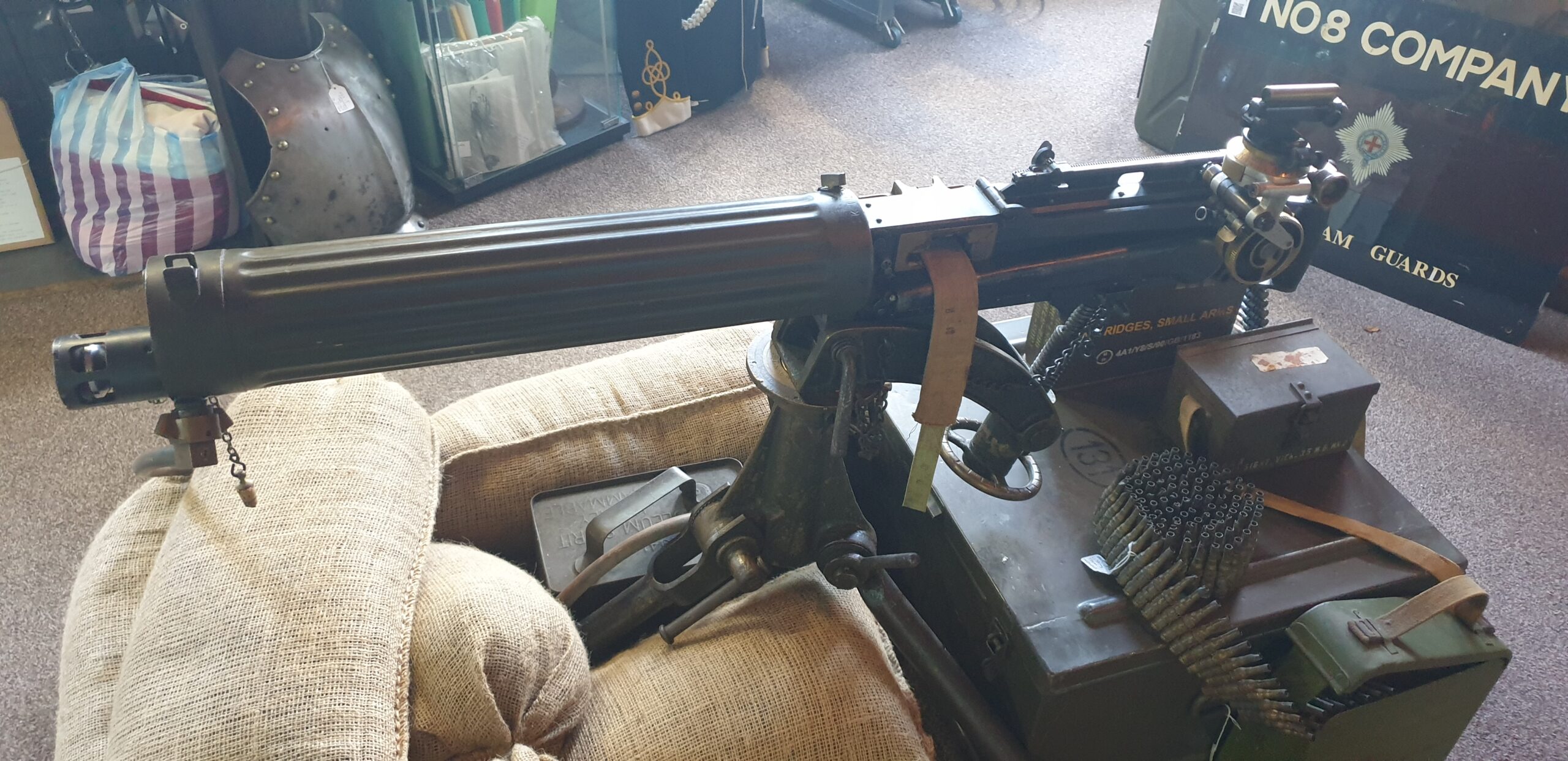 WW1 Vickers Machine Gun - Image 13