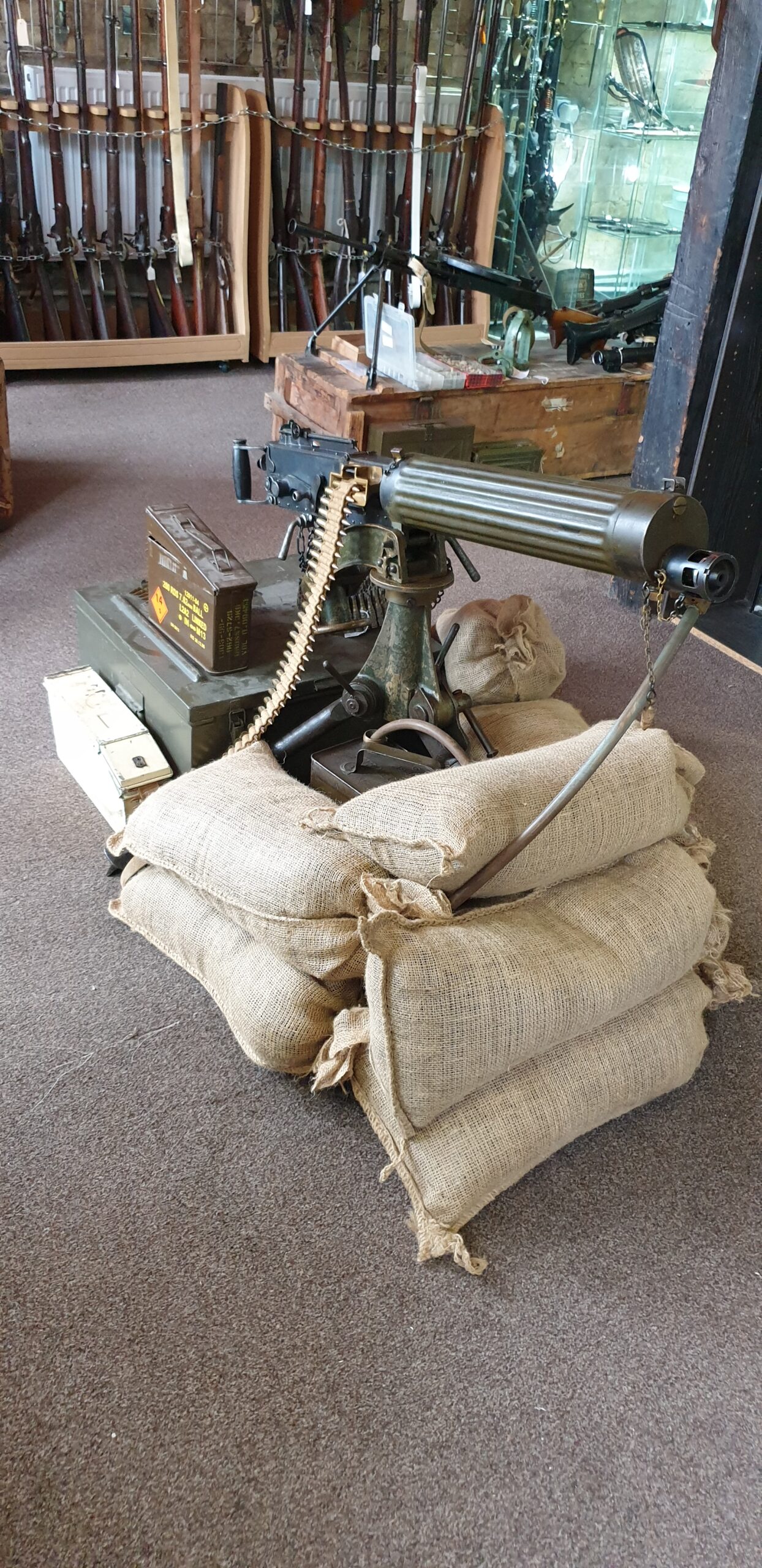 WW1 Vickers Machine Gun - Image 3