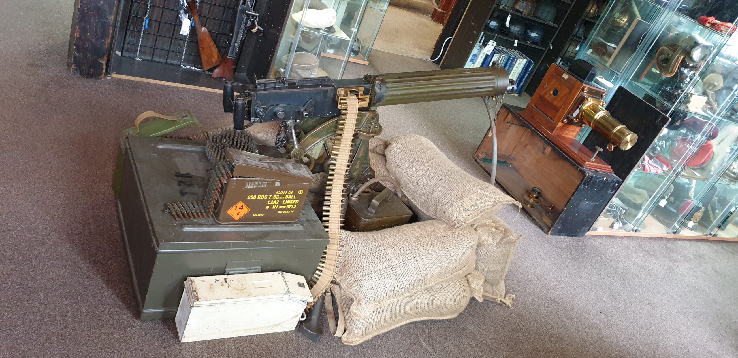 WW1 Vickers Machine Gun - Image 4