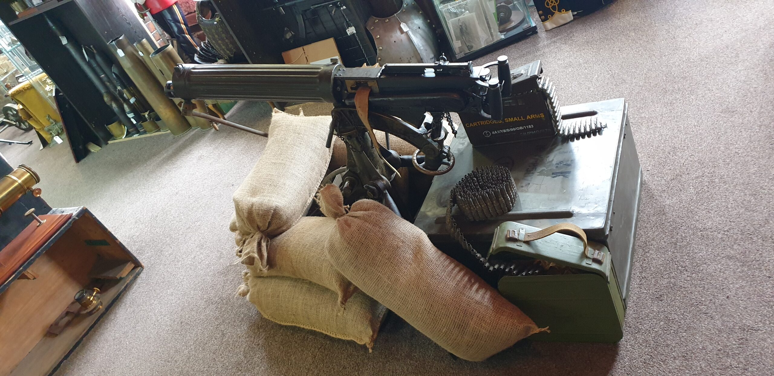 WW1 Vickers Machine Gun - Image 5