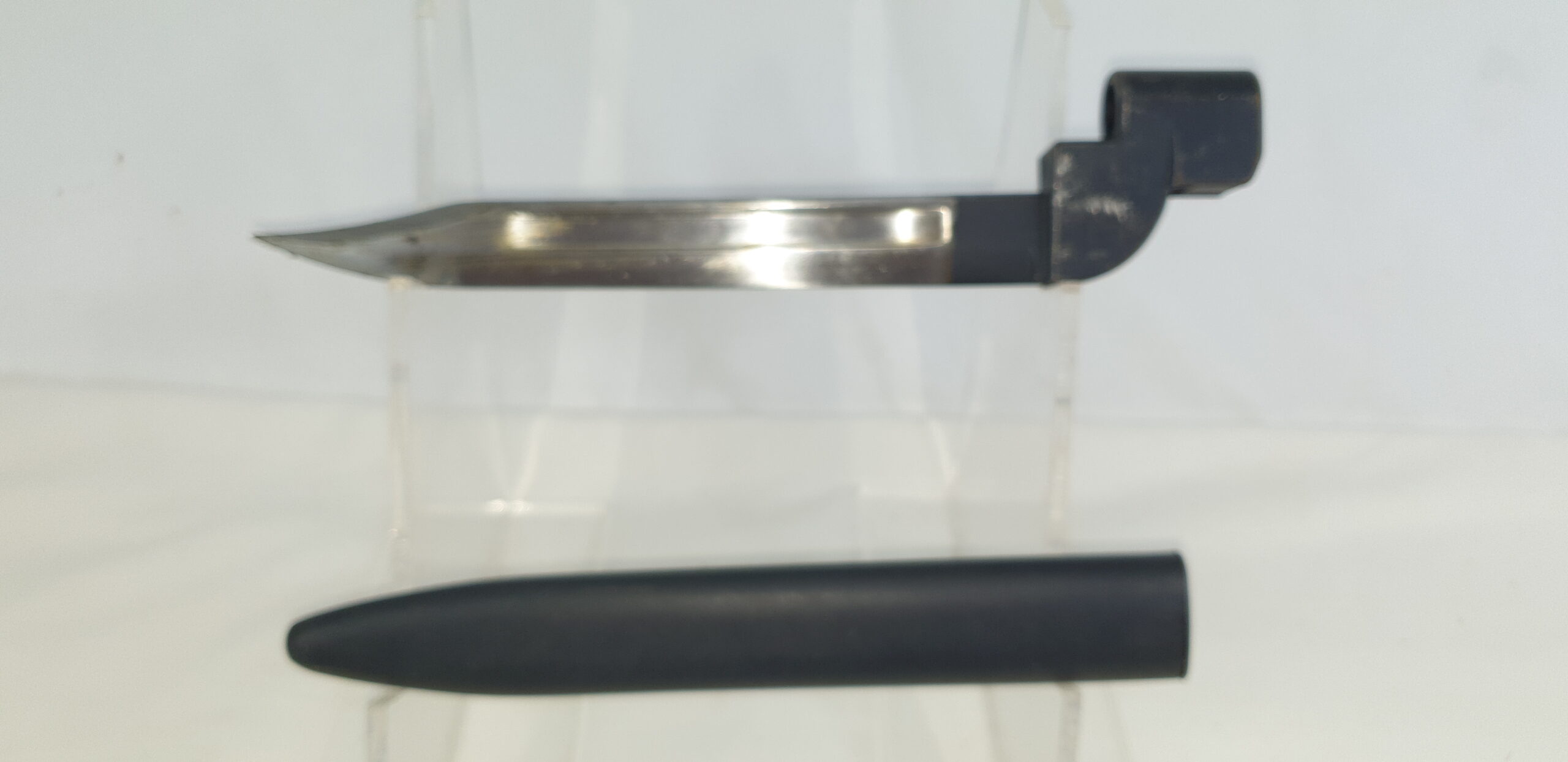 British Lee-Enfield No9 Knife Bayonet and Scabbard - Image 7