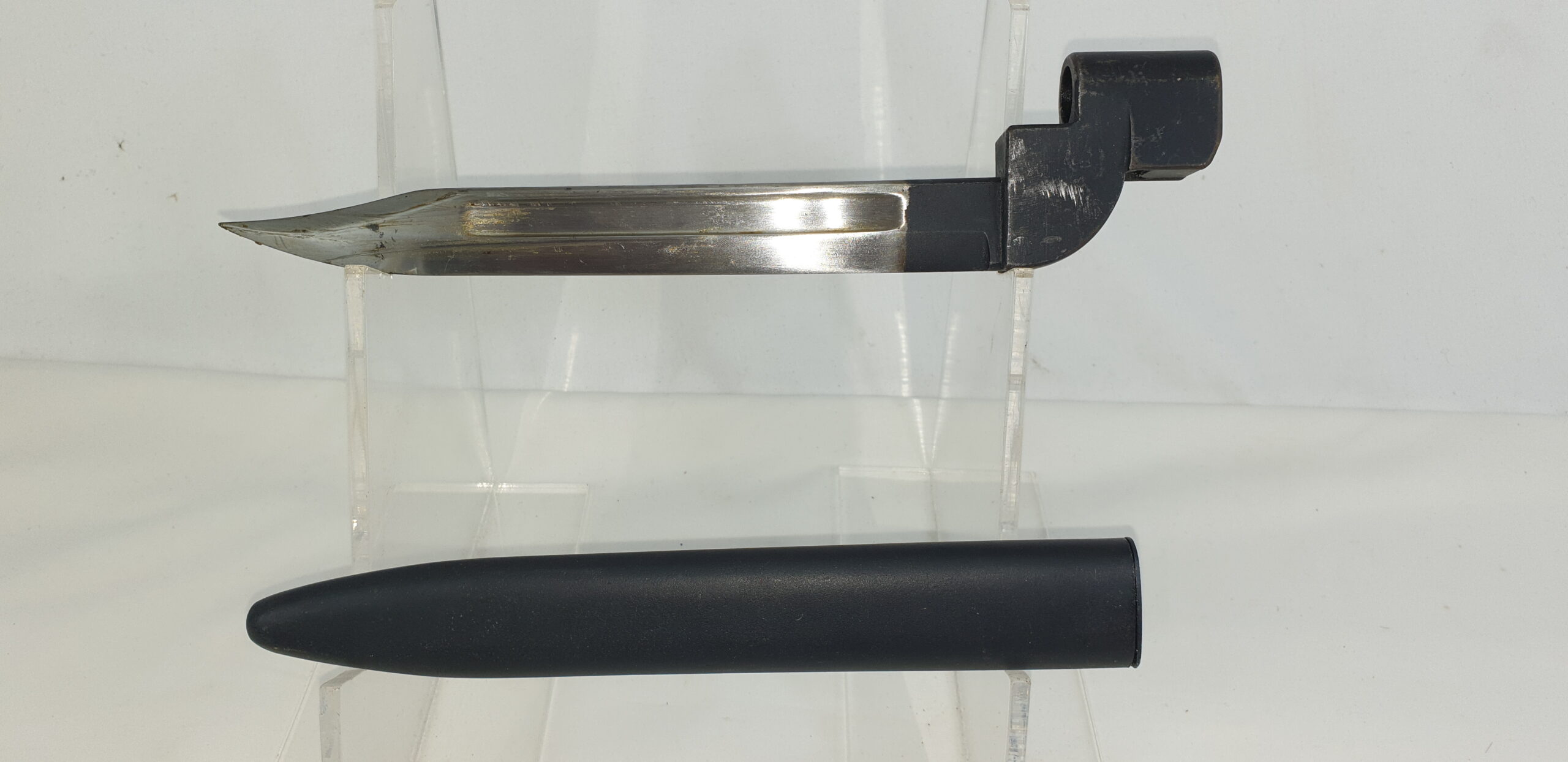 British Lee-Enfield No9 Knife Bayonet and Scabbard - Image 8