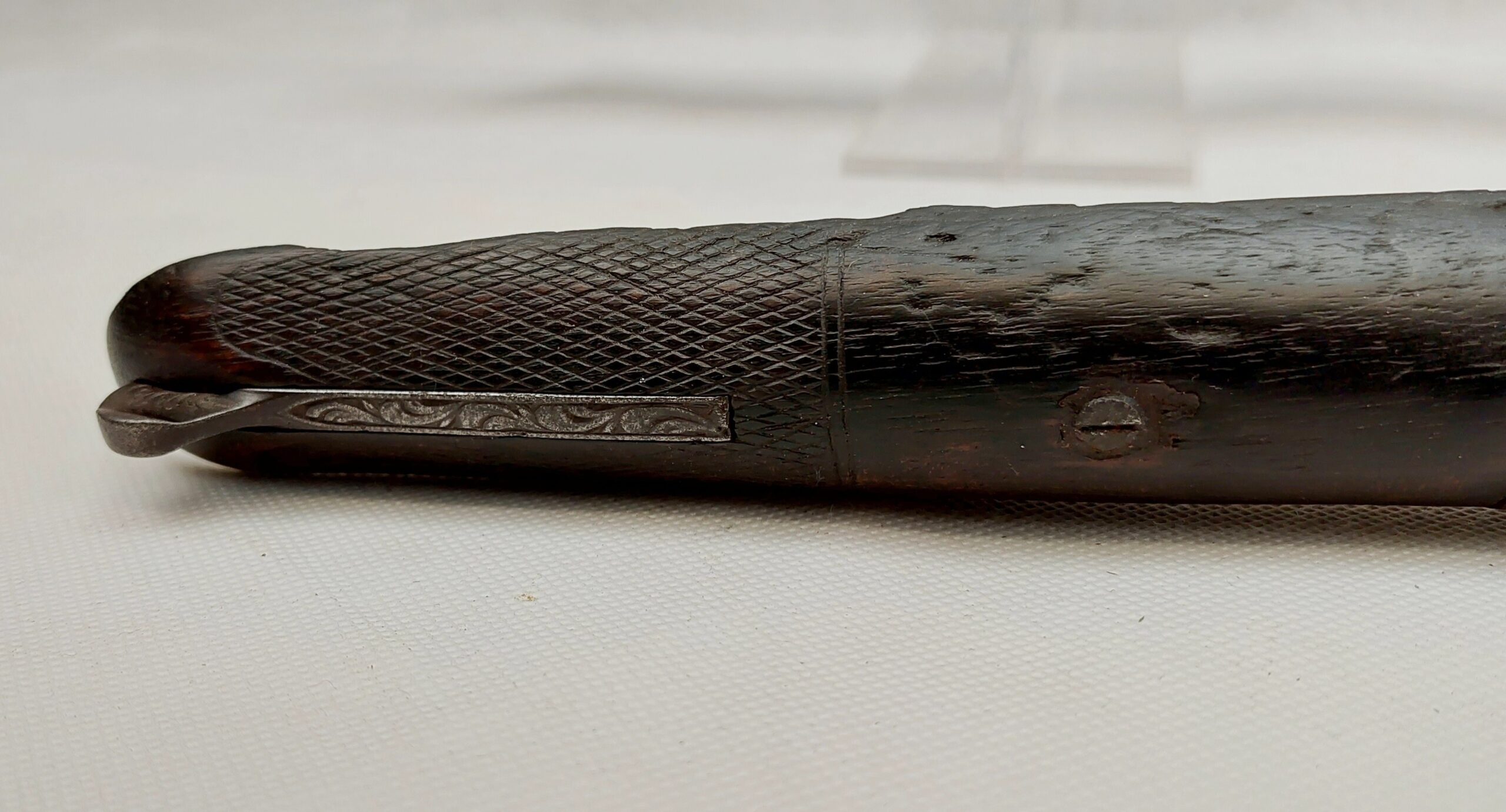 Cased Damascus Barrel Shotgun - Image 18