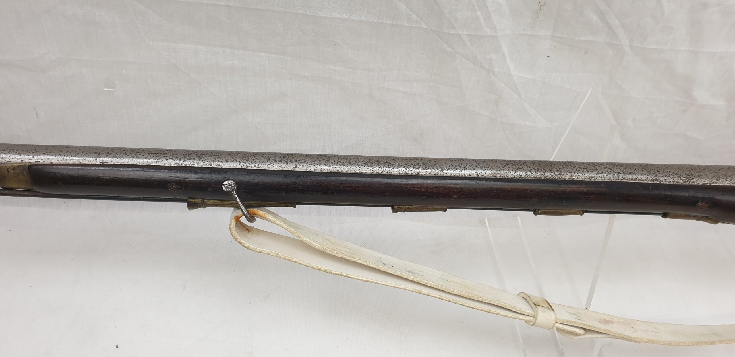 Circa 1778 Sea Service Pattern Tower Brown Bess Musket and Sling - Image 12