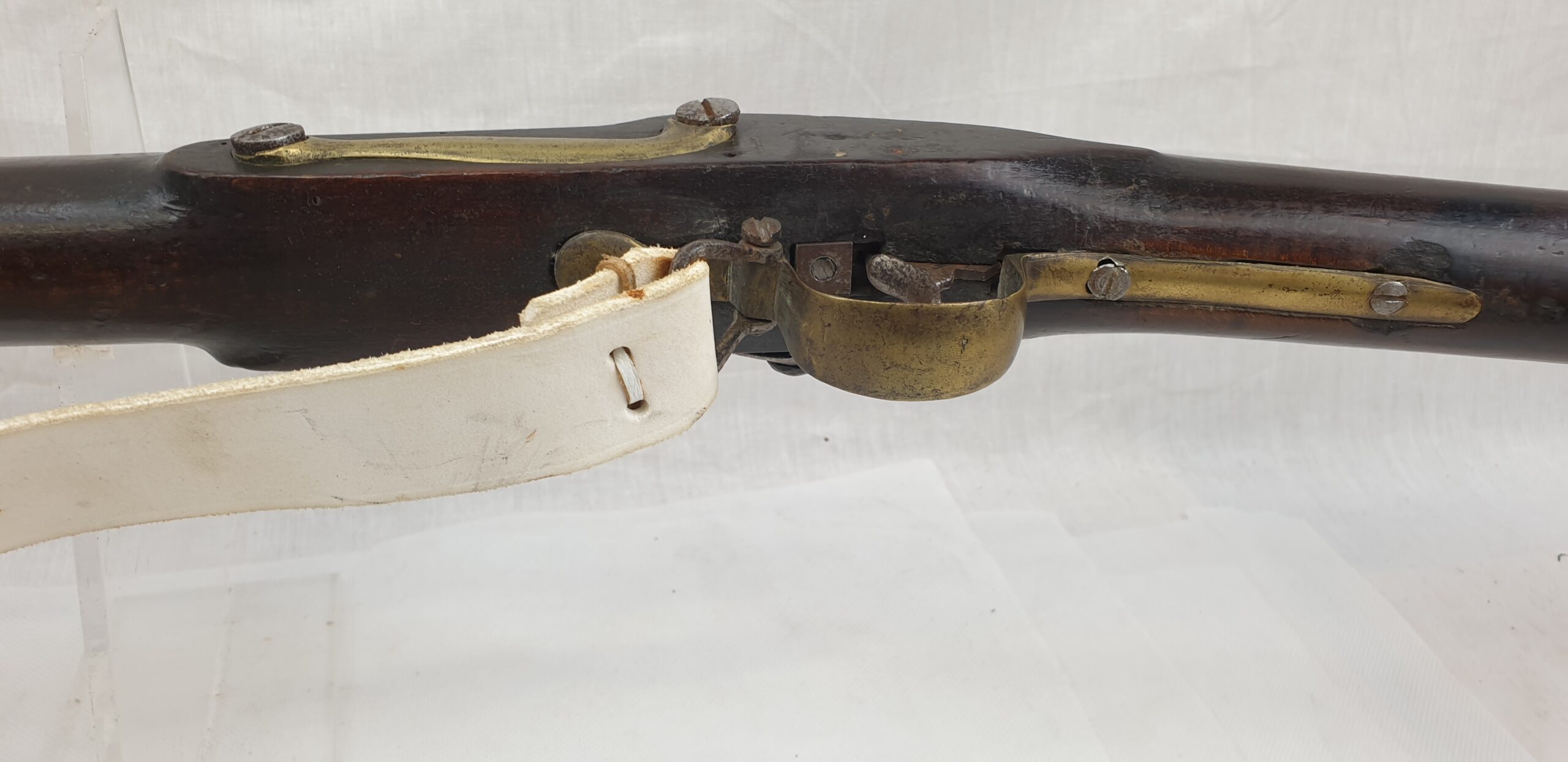 Circa 1778 Sea Service Pattern Tower Brown Bess Musket and Sling - Image 14