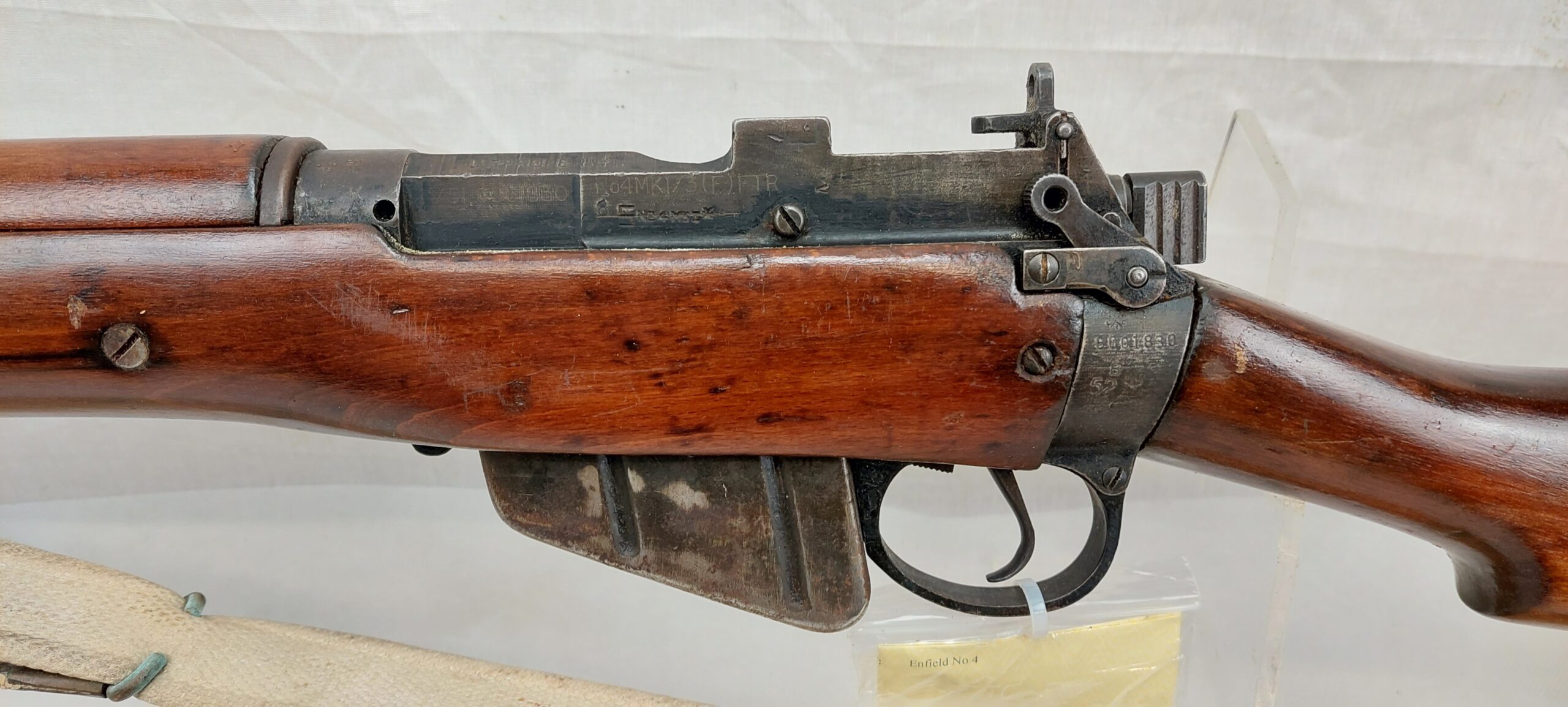 British Service Lee Enfield No 4 Mk 1* Rifle - EU Specification Deactivated - Image 16