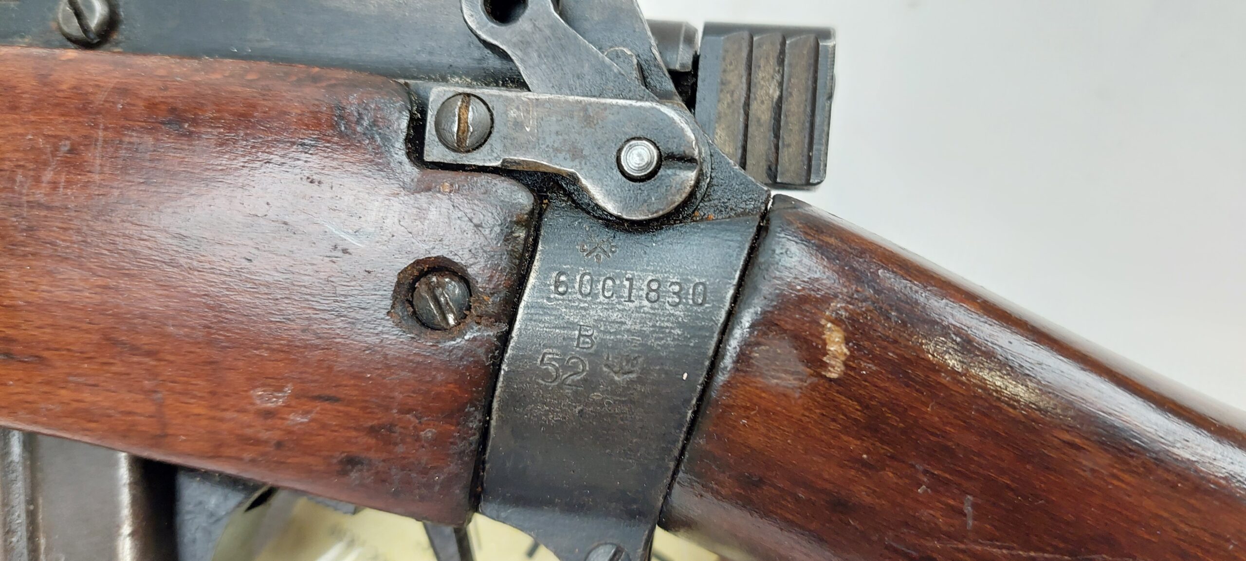 British Service Lee Enfield No 4 Mk 1* Rifle - EU Specification Deactivated - Image 5