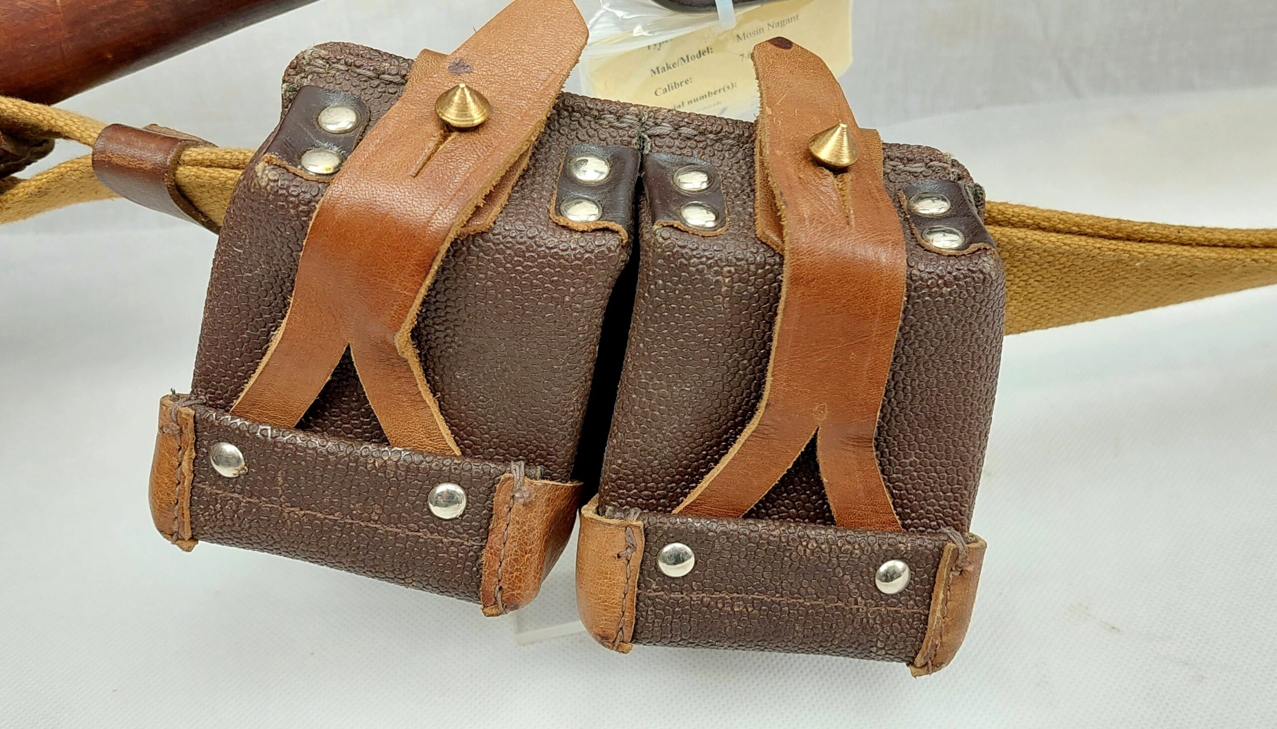 EU Specification Deactivated Mosin Nagant Rifle And Magazine Pouch - Image 12