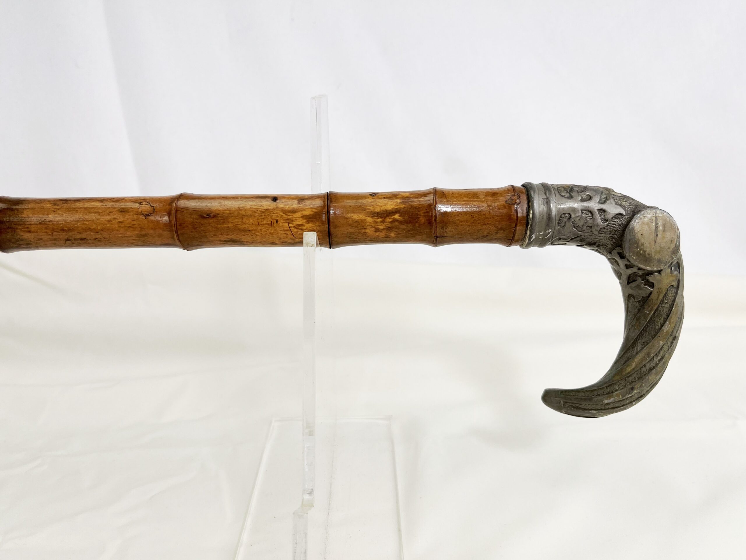 English Brevete Bamboo Sword Cane - Image 3