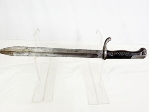 Imperial German,WW1, Mauser Bayonet type M1898/05 New Pattern and Scabbard, by C.G. HAENEL SUHL, Dated 1915