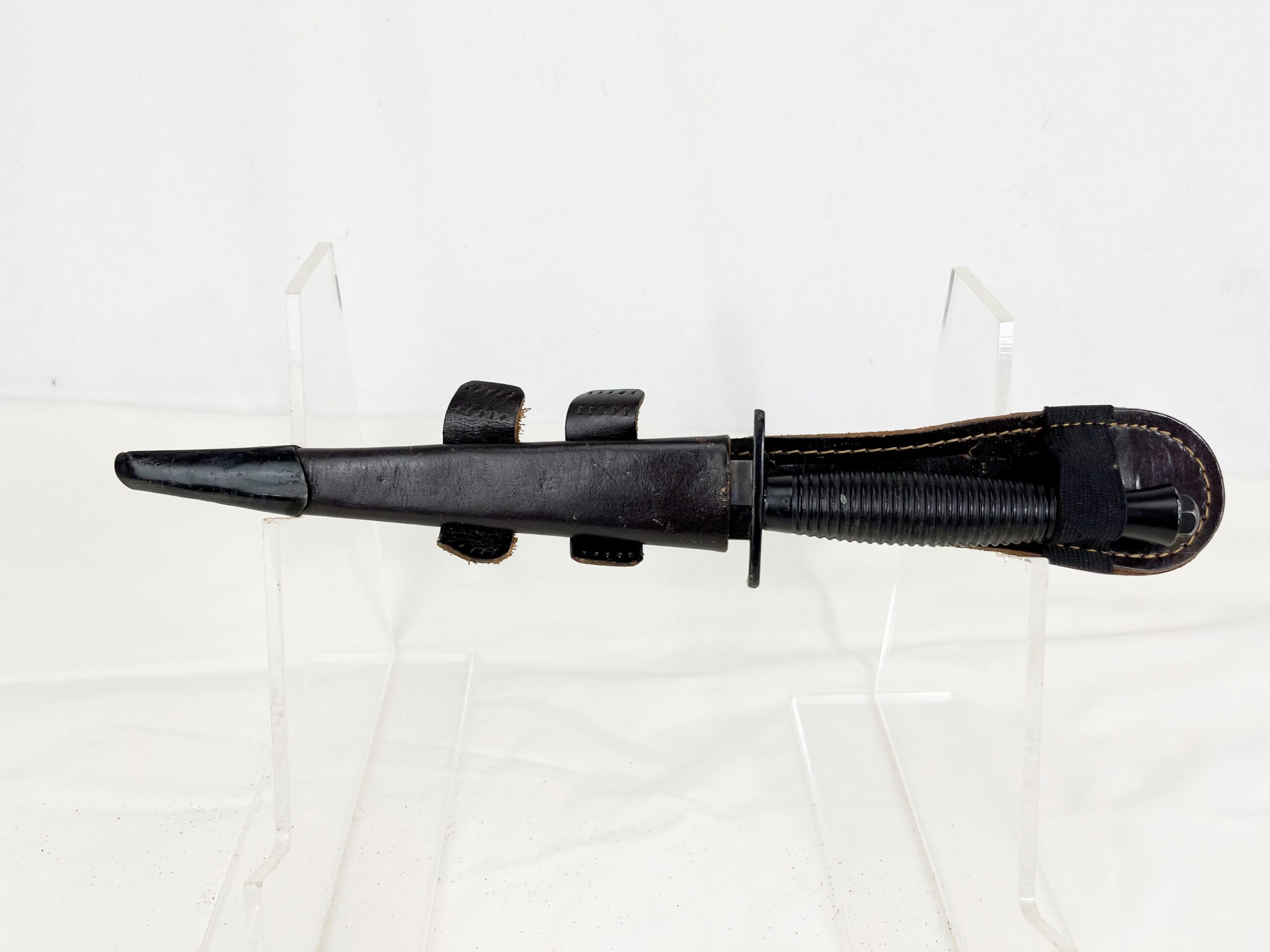 British Fairbairn-Sykes 3rd Pattern Commando Dagger Knife and Scabbard #4 - Image 6