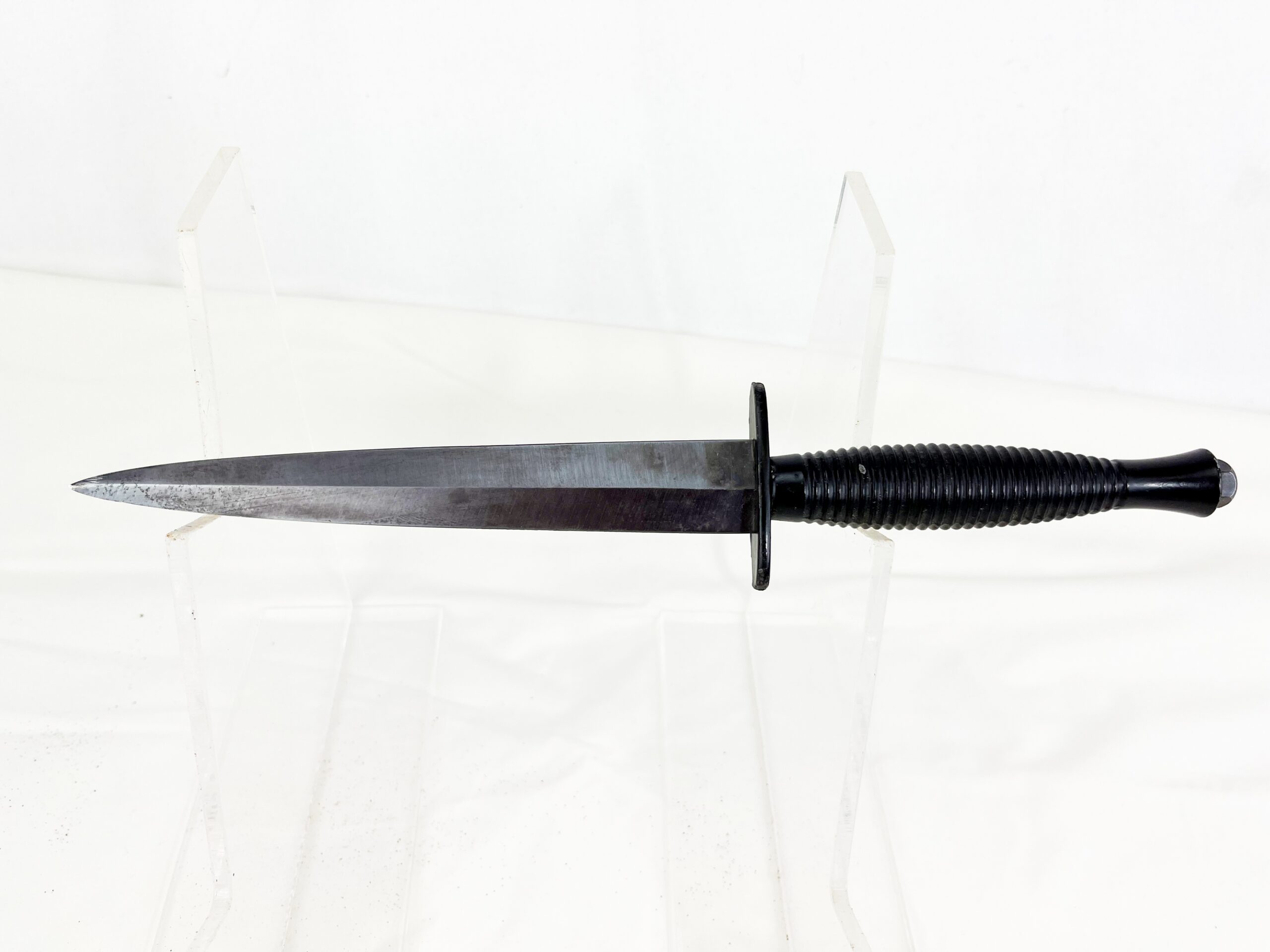 British Fairbairn-Sykes 3rd Pattern Commando Dagger Knife and Scabbard #4