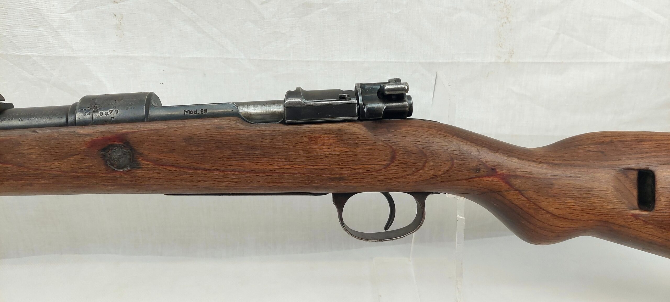 Deactivated Nazi German 1943 Dated WW2 K98 Mauser Bolt Action Rifle - Image 2
