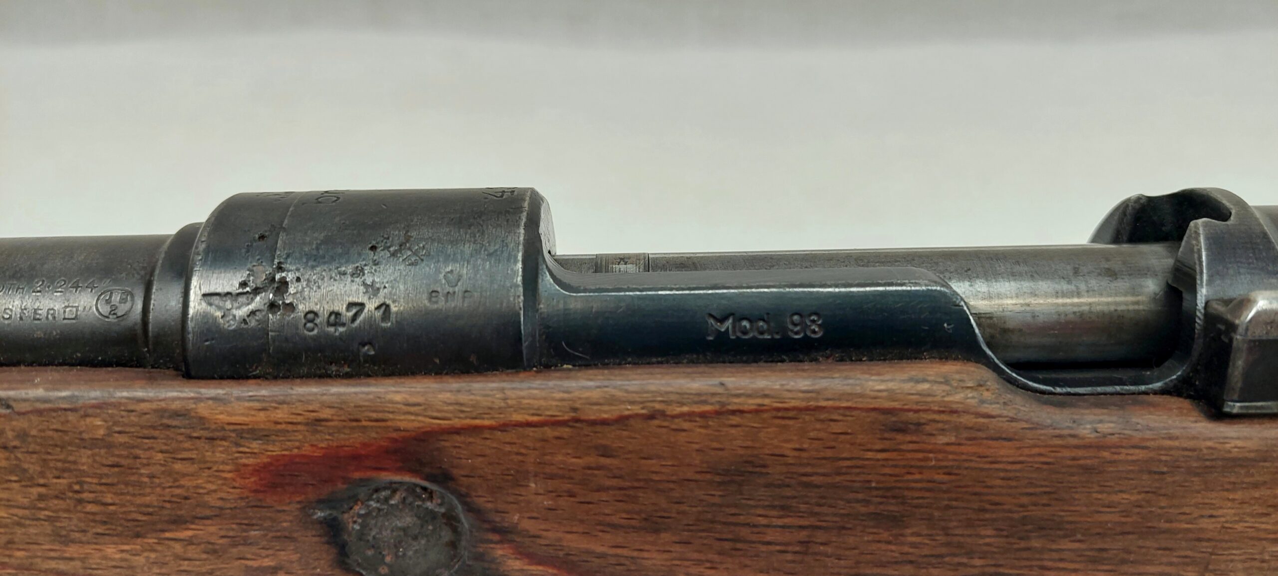 Deactivated Nazi German 1943 Dated WW2 K98 Mauser Bolt Action Rifle - Image 7