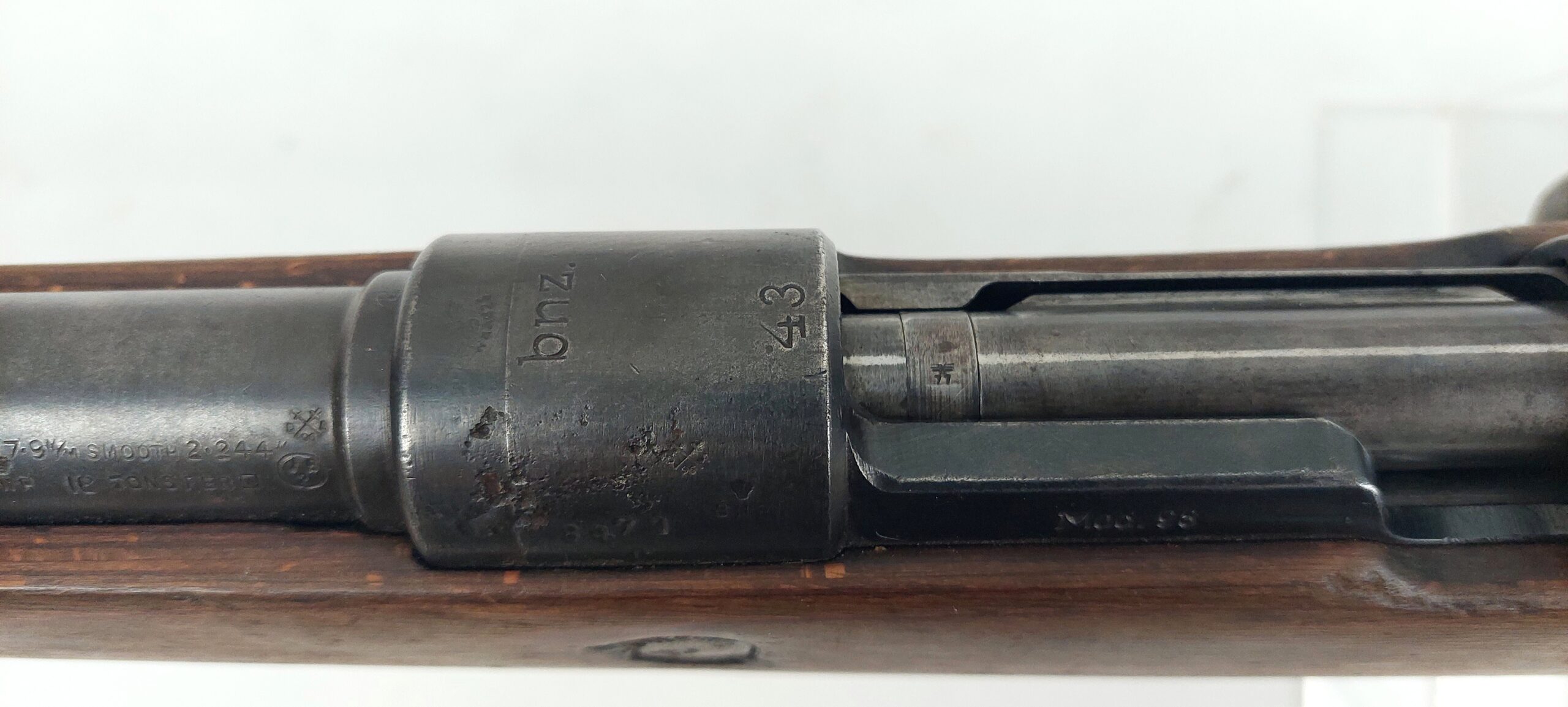 Deactivated Nazi German 1943 Dated WW2 K98 Mauser Bolt Action Rifle - Image 6