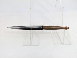 Original WW2 2nd Pattern Fairbairn Sykes Commando Fighting Knife and Scabbard