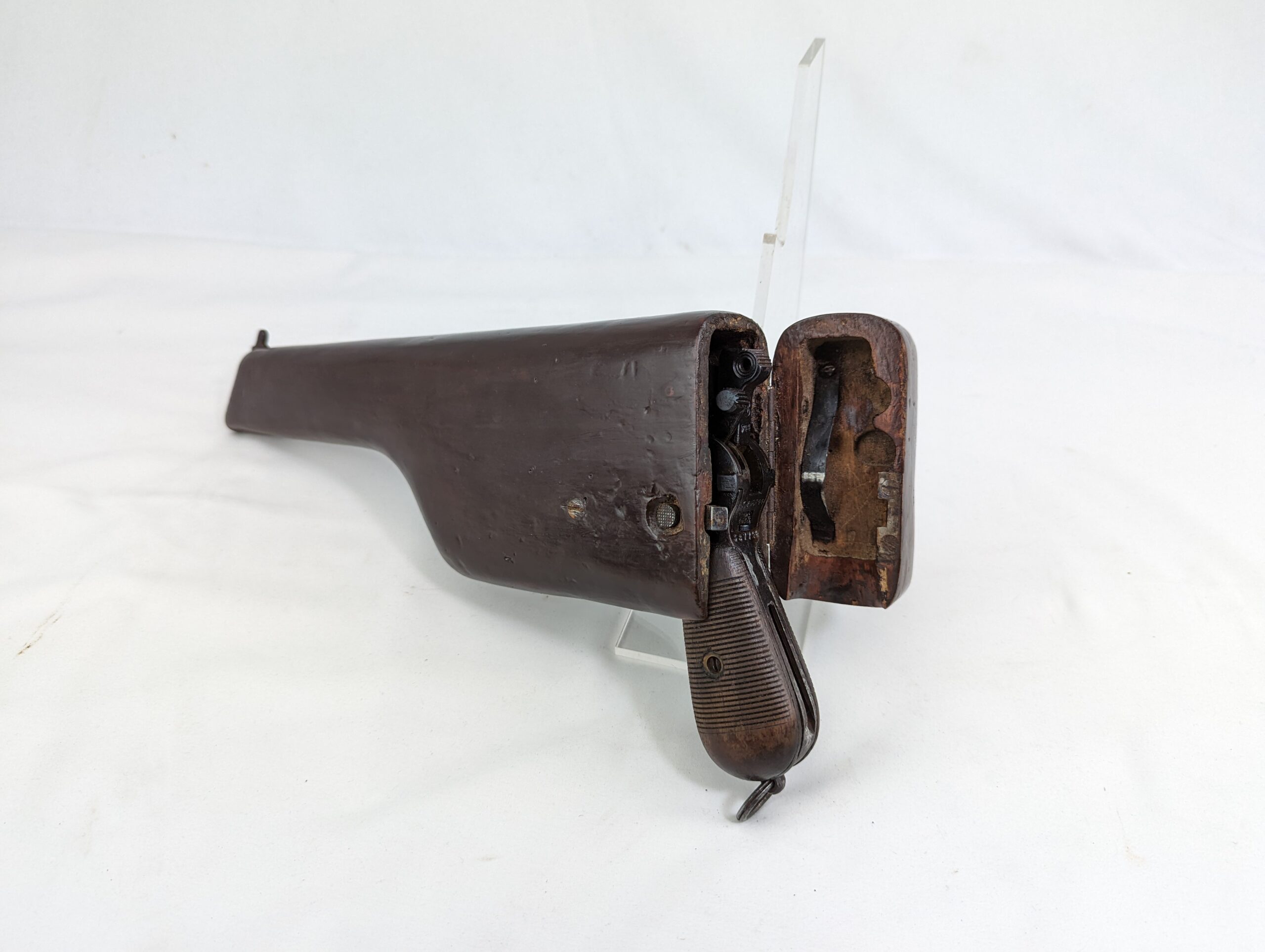 Rare WW1 Mauser C96 Broomhandle Pistol and Shoulder Stock #2 - Reserved - Image 4