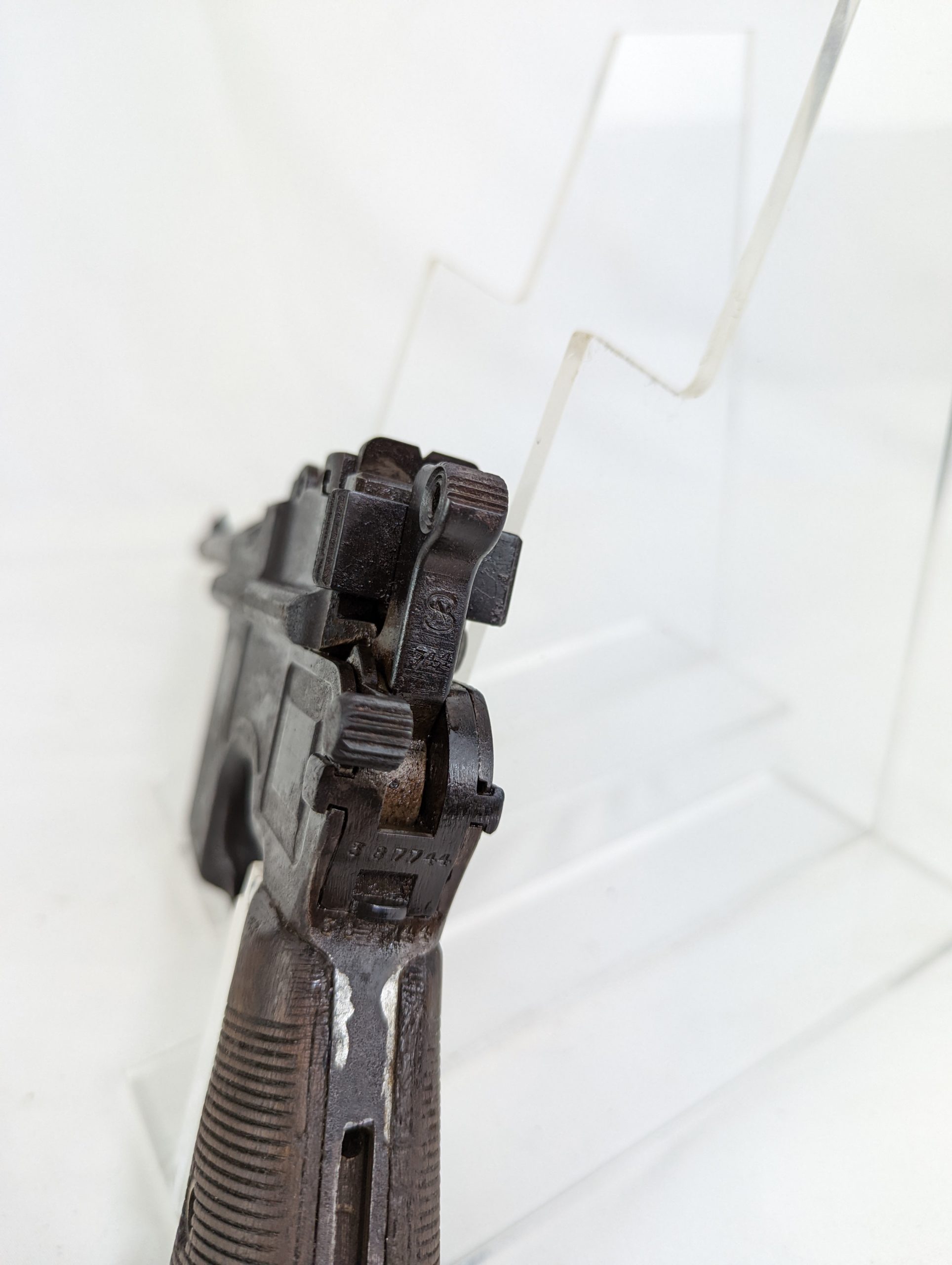 Rare WW1 Mauser C96 Broomhandle Pistol and Shoulder Stock #2 - Reserved - Image 6
