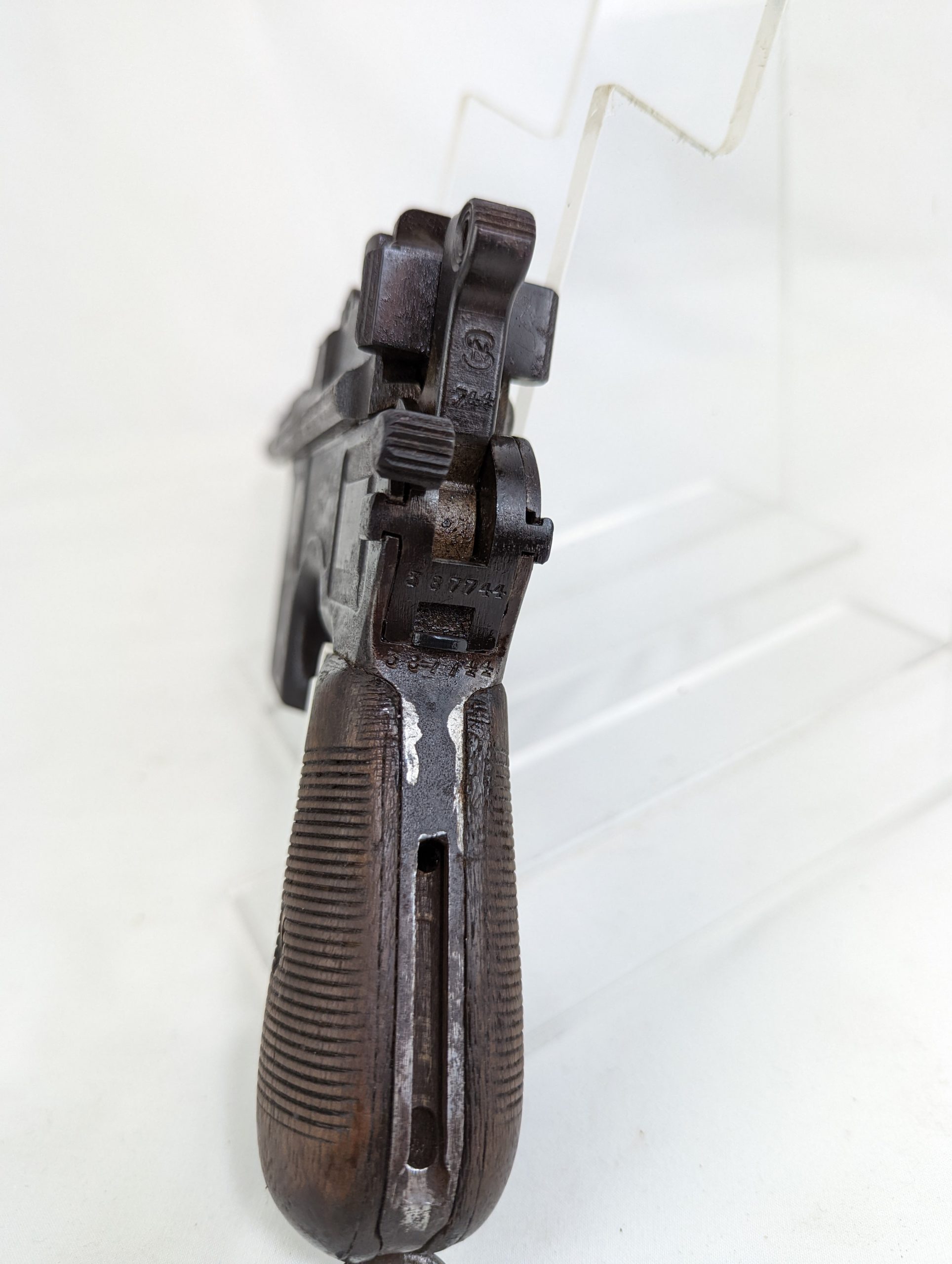 Rare WW1 Mauser C96 Broomhandle Pistol and Shoulder Stock #2 - Reserved - Image 7
