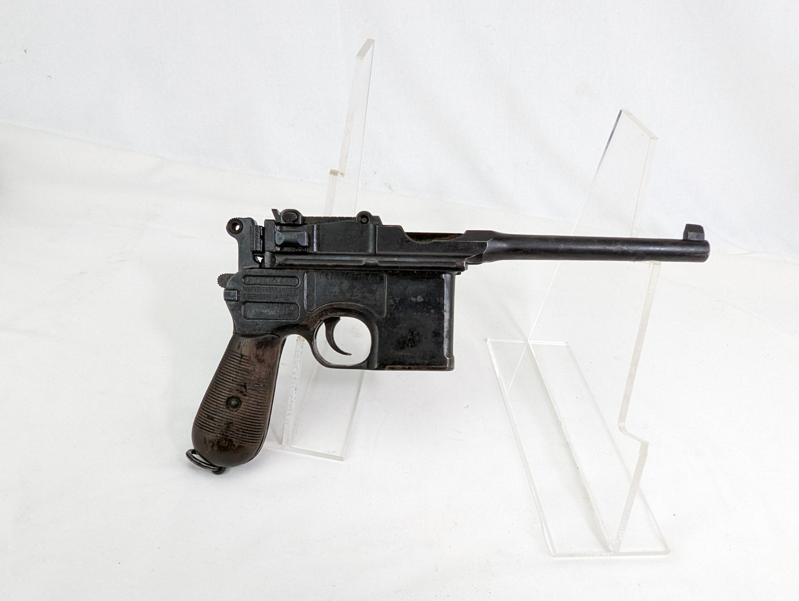 Rare WW1 Mauser C96 Broomhandle Pistol and Shoulder Stock #2 - Reserved - Image 9