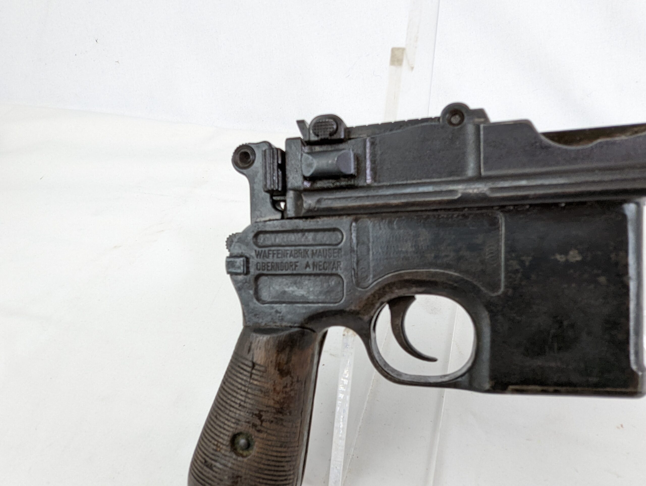 Rare WW1 Mauser C96 Broomhandle Pistol and Shoulder Stock #2 - Reserved - Image 10