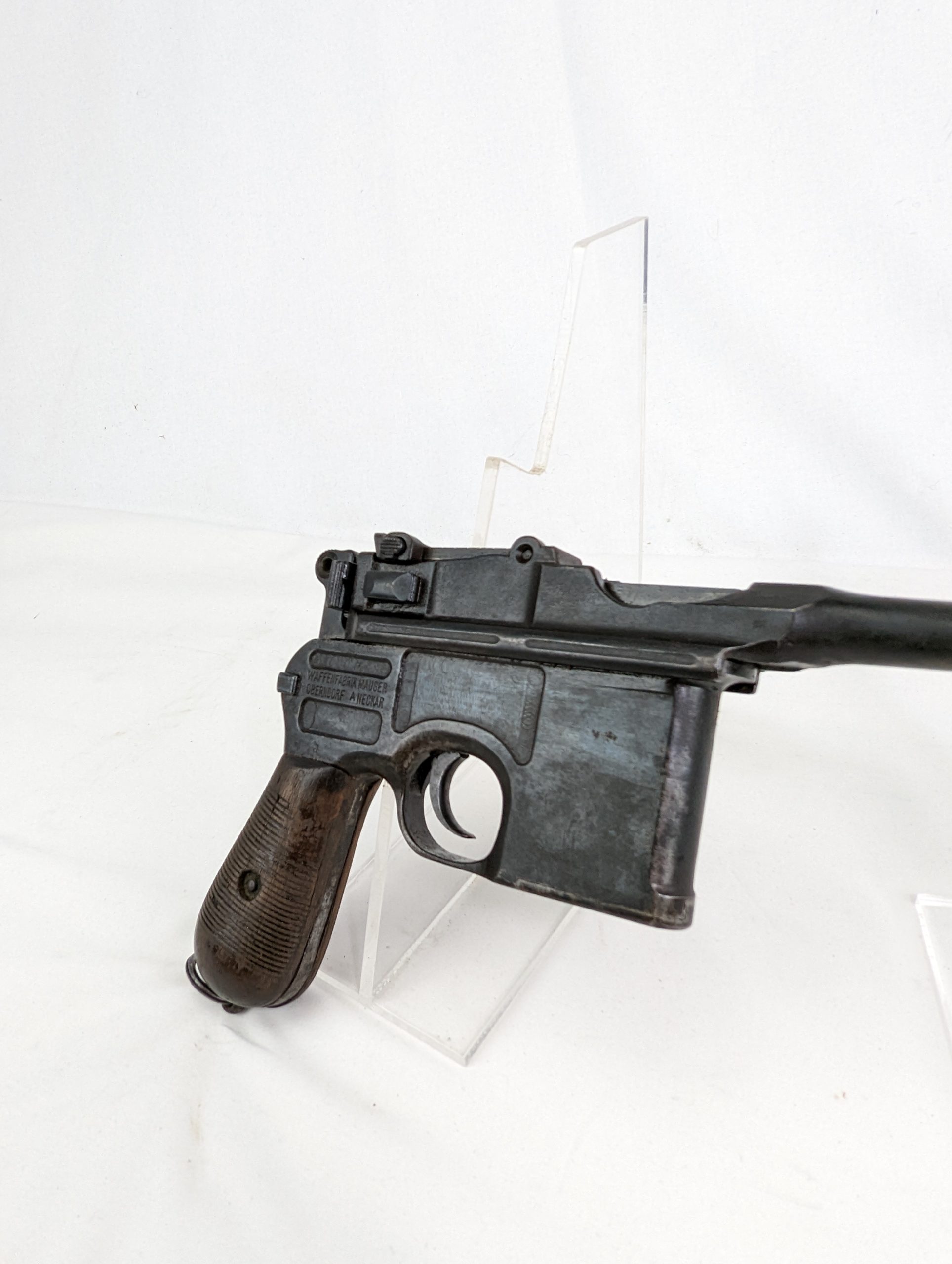 Rare WW1 Mauser C96 Broomhandle Pistol and Shoulder Stock #2 - Reserved - Image 11