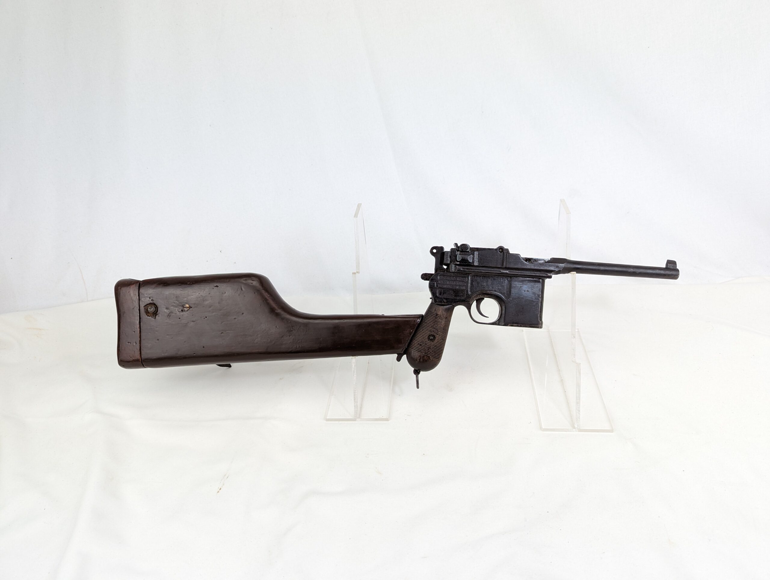 Rare WW1 Mauser C96 Broomhandle Pistol and Shoulder Stock #2 - Reserved - Image 13
