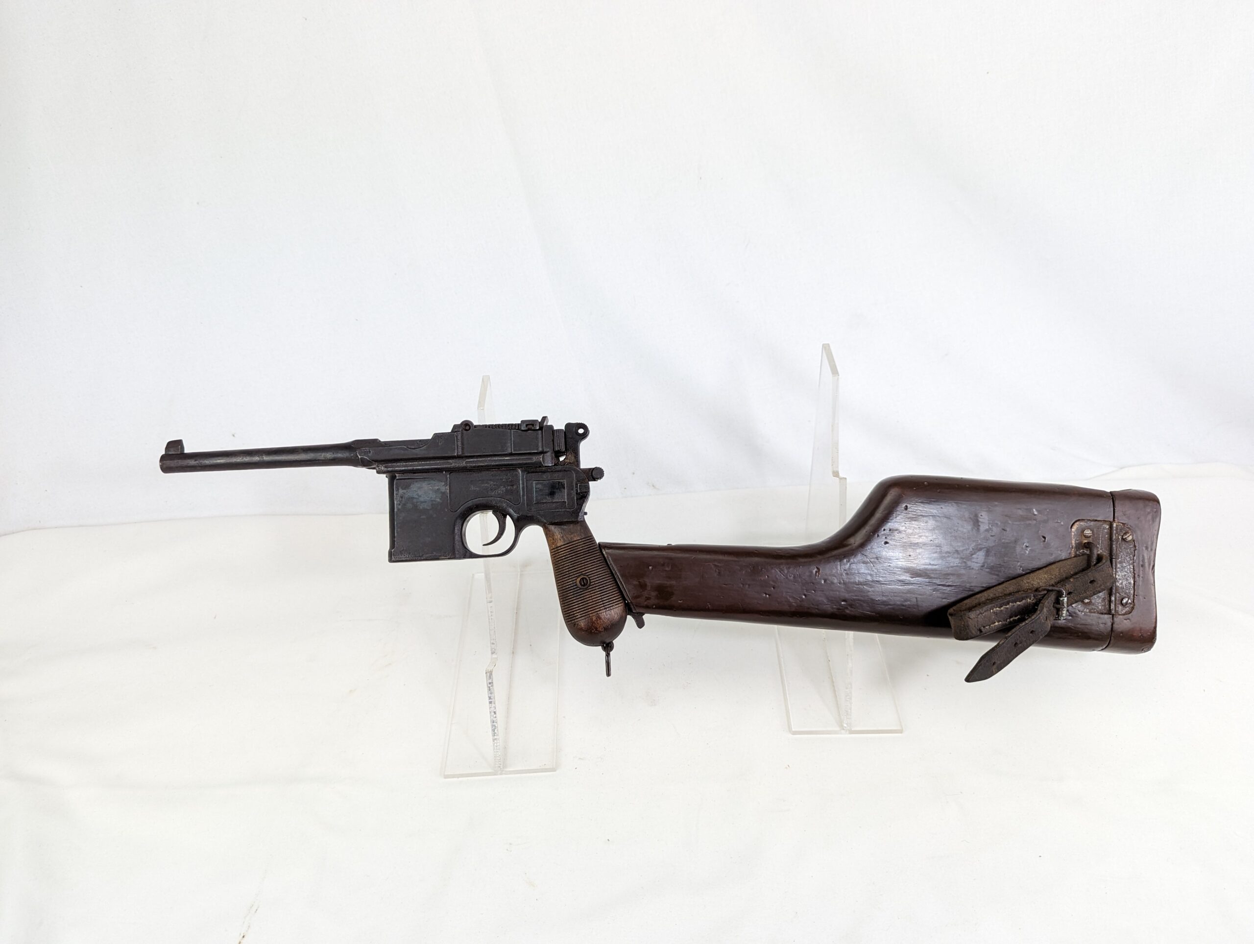 Rare WW1 Mauser C96 Broomhandle Pistol and Shoulder Stock #2 - Reserved